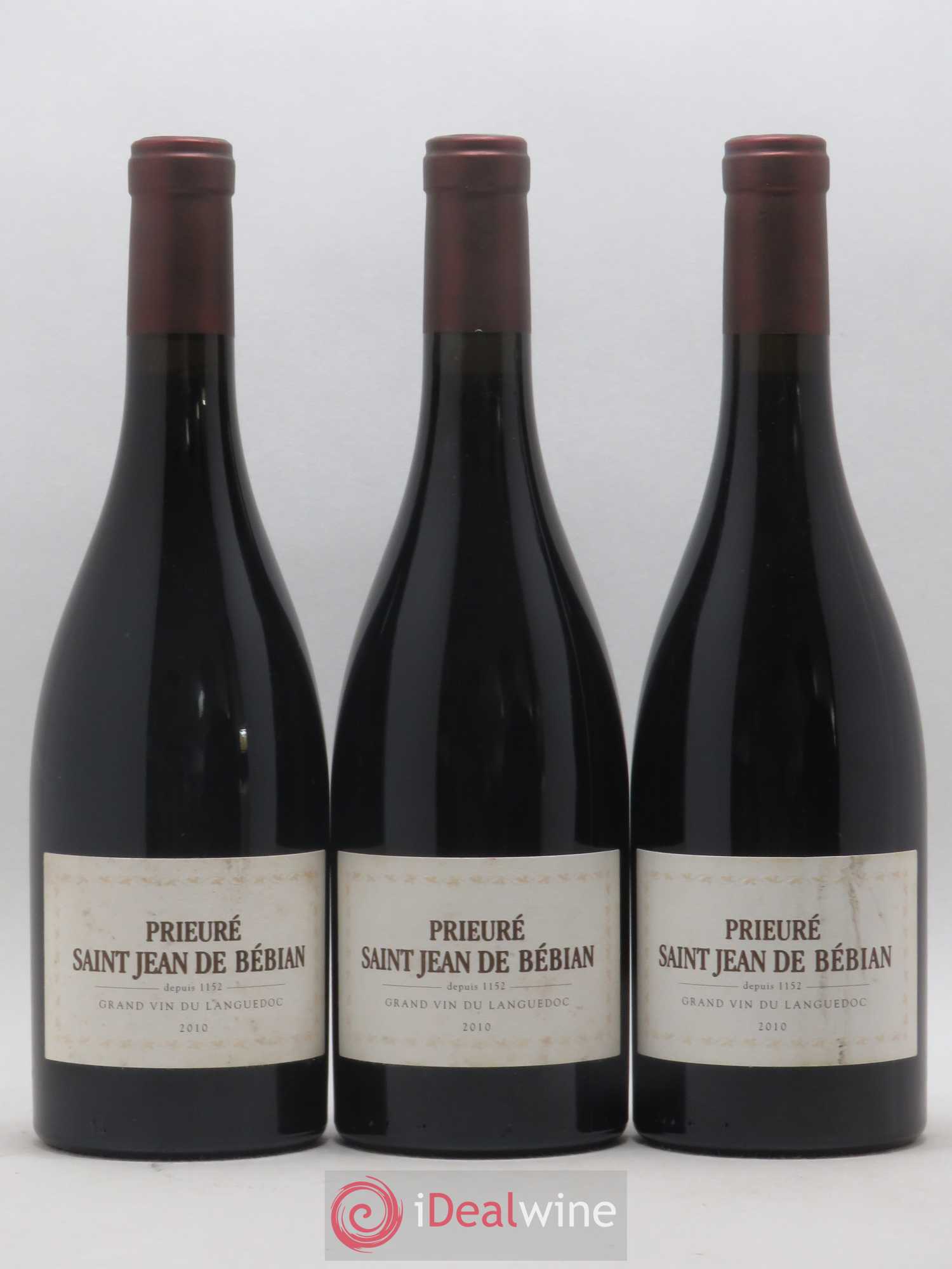 Languedoc Prieuré St-Jean de Bébian 2010 - Lot de 3 bouteilles - 0