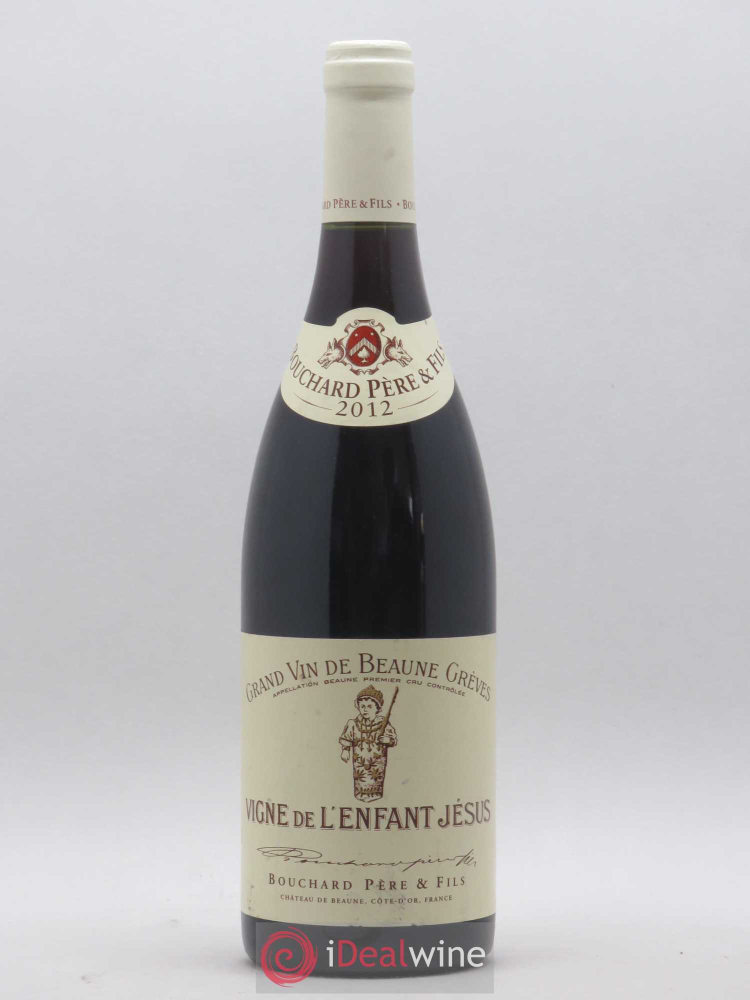 Beaune 1er Cru Grèves - Vigne de l'Enfant Jésus Bouchard Père & Fils 2012 - Lot de 1 bouteille - 0
