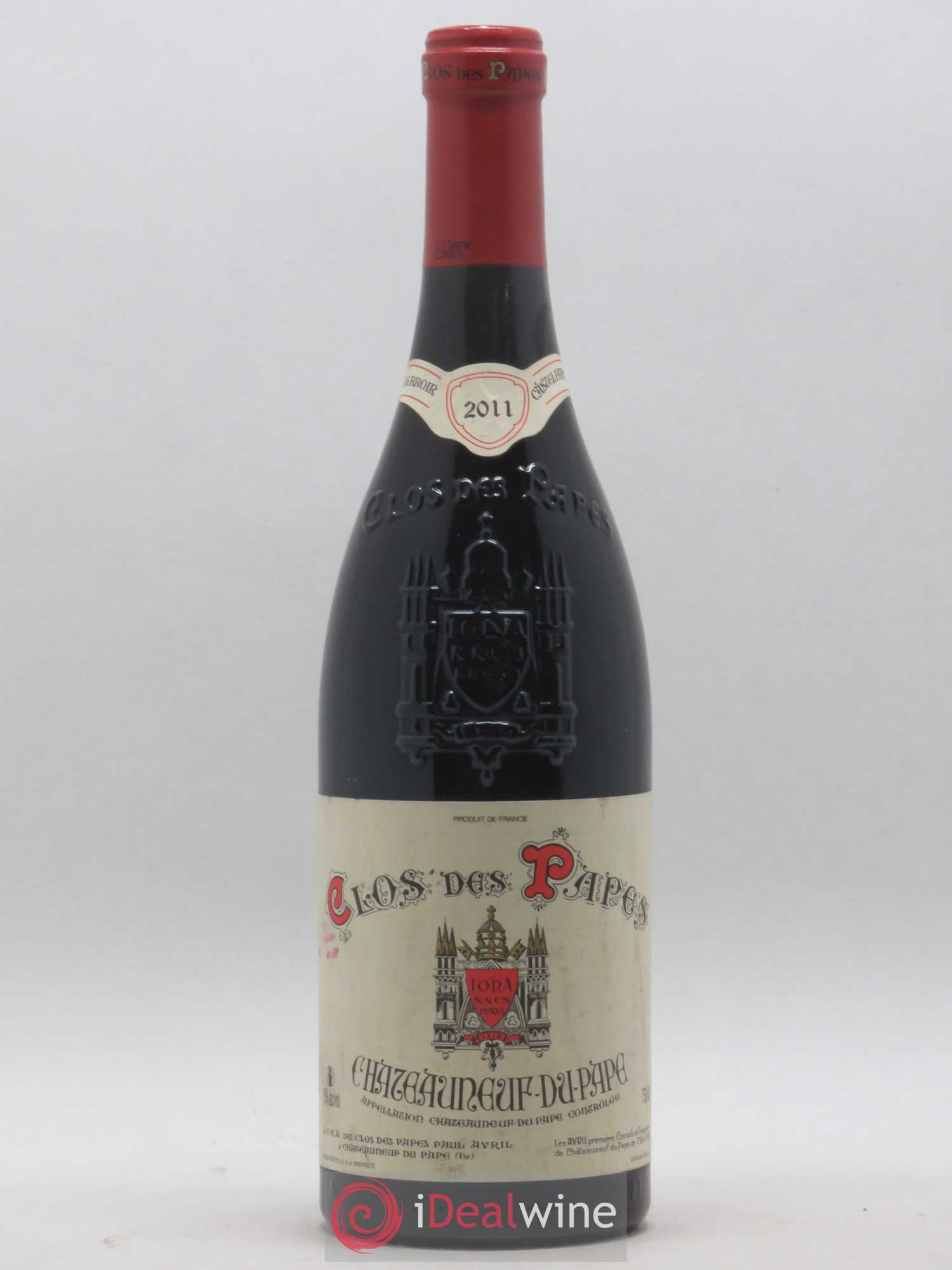 Châteauneuf-du-Pape Clos des Papes - Paul Avril 2011 - Lot de 1 bouteille - 0