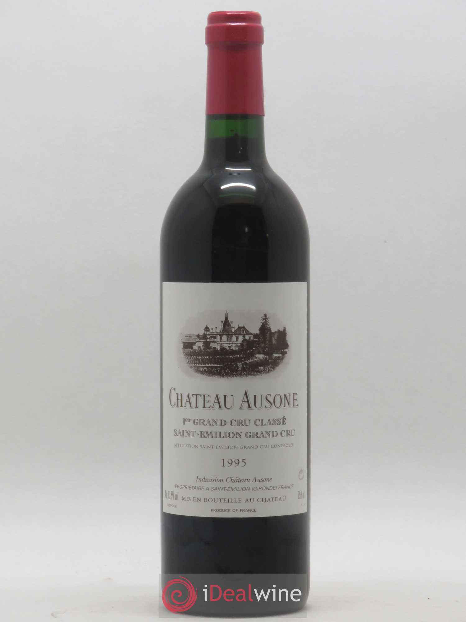 Château Ausone 1er Grand Cru Classé A 1995 - Lot de 1 bouteille - 0