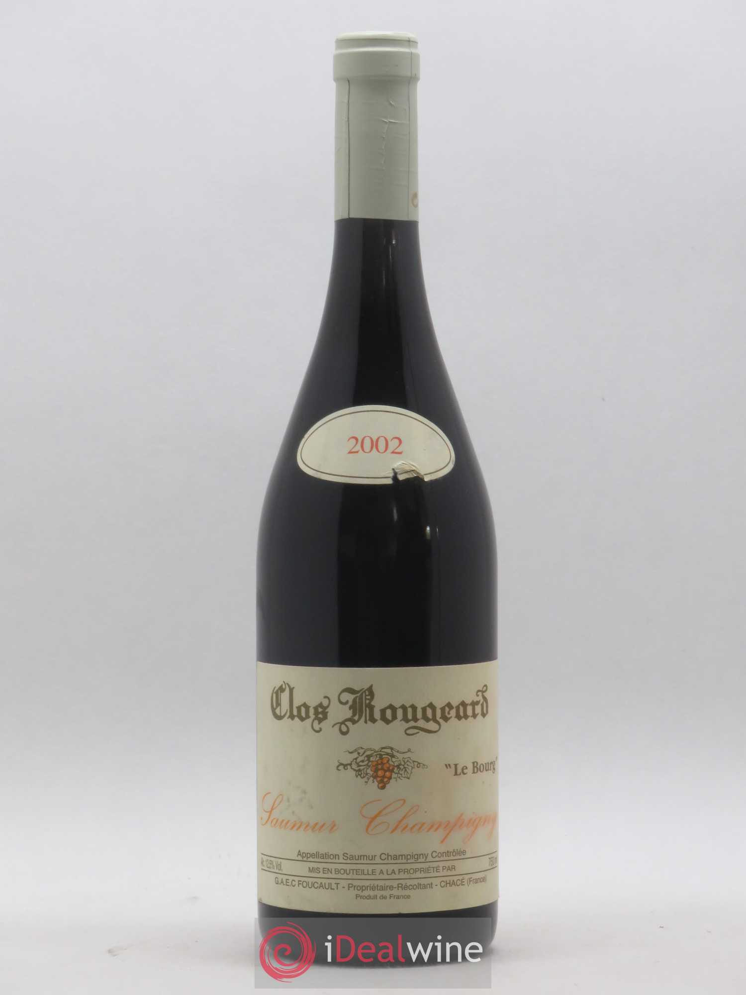 Saumur-Champigny Le Bourg Clos Rougeard 2002 - Lot de 1 bouteille - 0