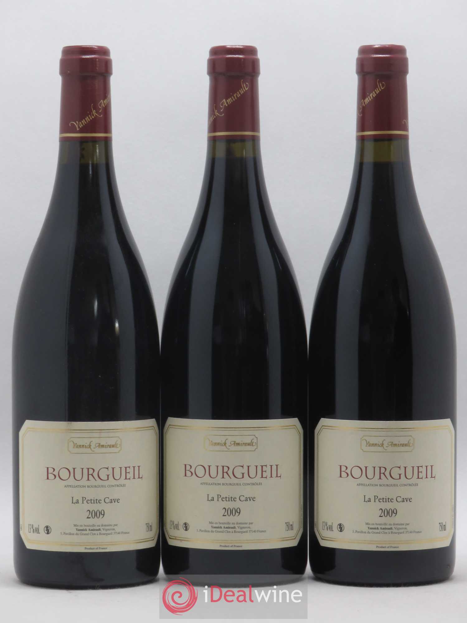Bourgueil Petite cave Yannick Amirault (Domaine) 2009 - Lot de 3 bouteilles - 0