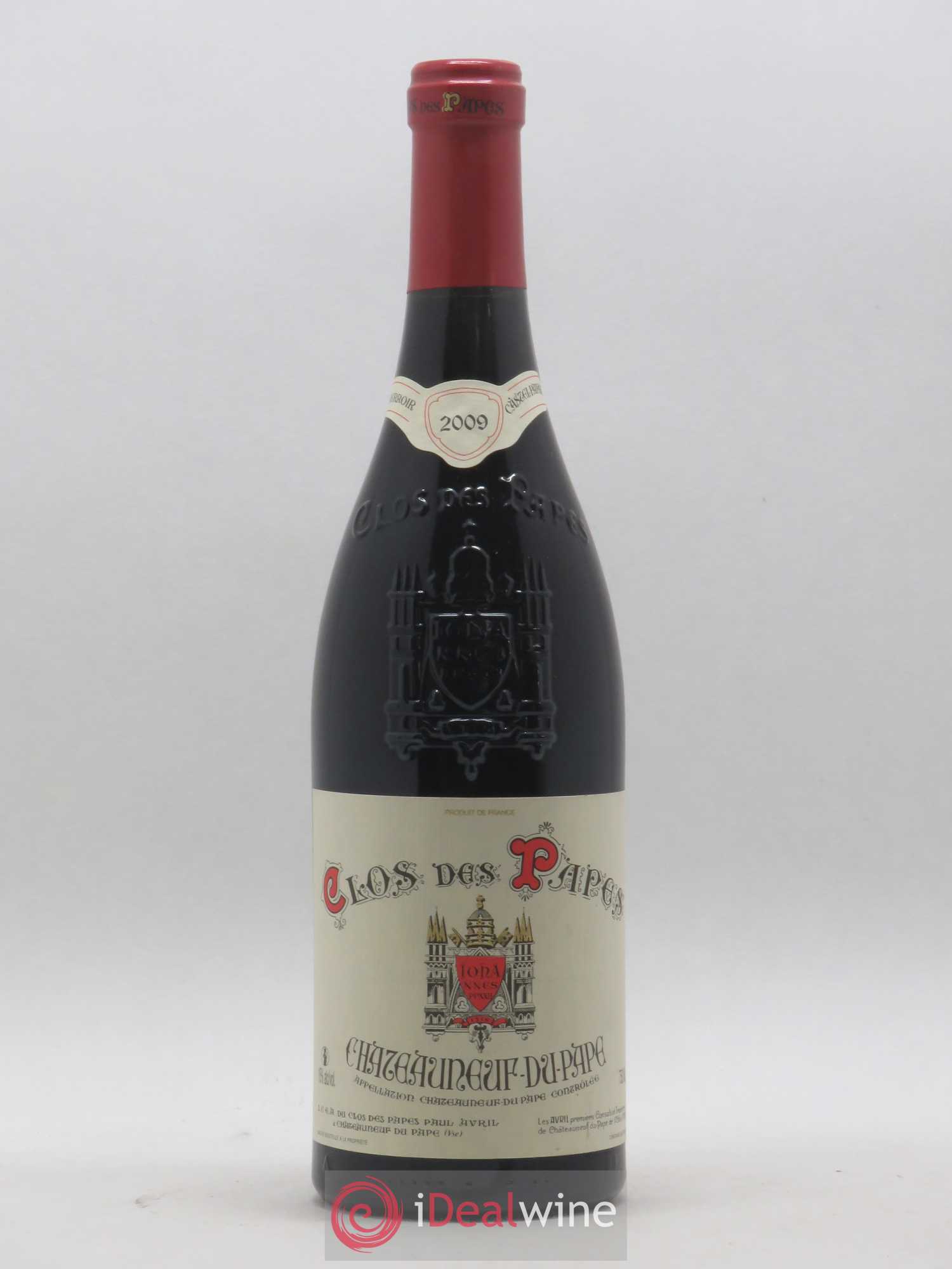 Châteauneuf-du-Pape Clos des Papes - Paul Avril 2009 - Lot de 1 bouteille - 0
