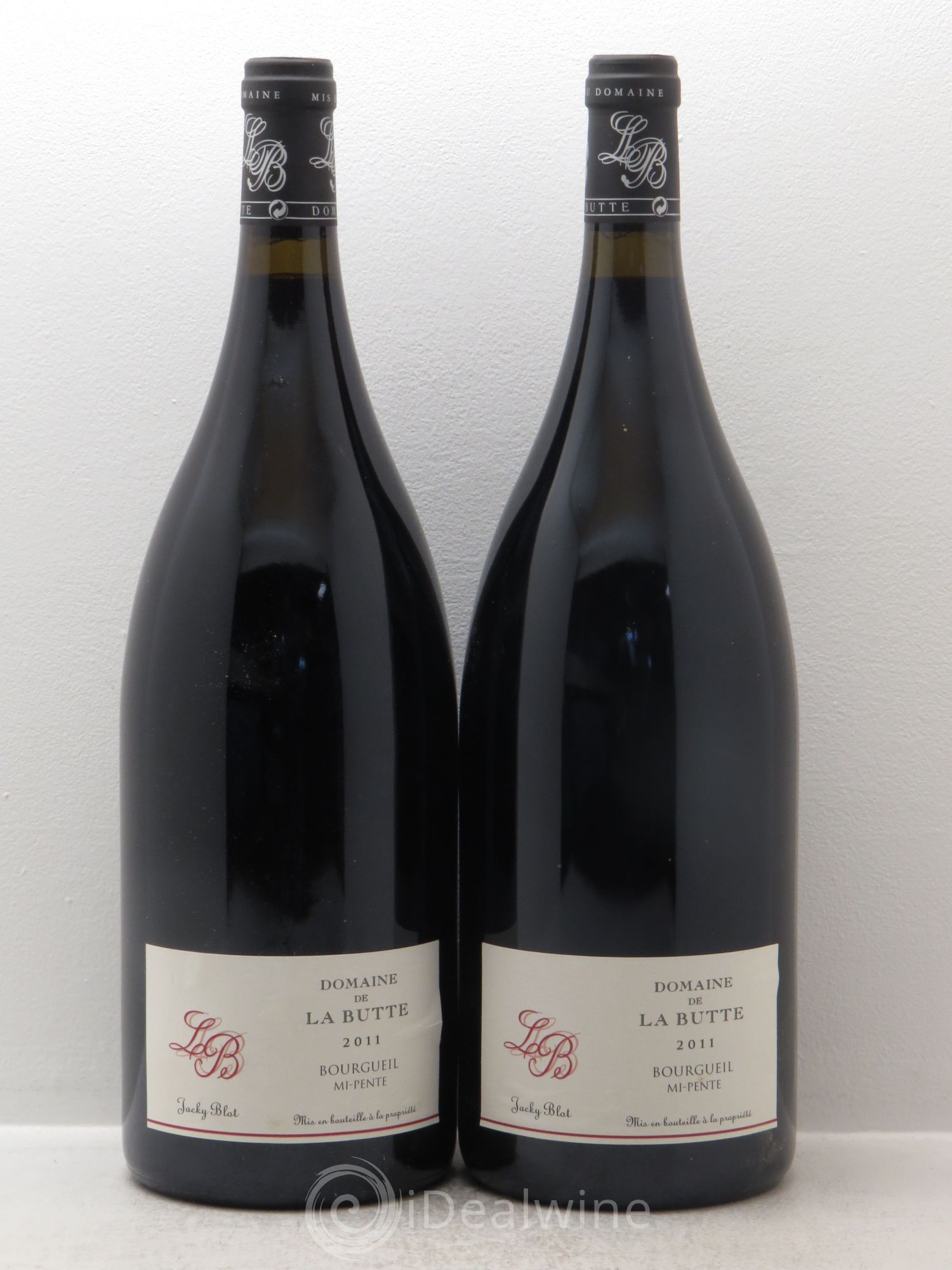 Bourgueil Mi-Pente Domaine de La Butte - Jacky Blot 2011 - Lot de 2 magnums - 0