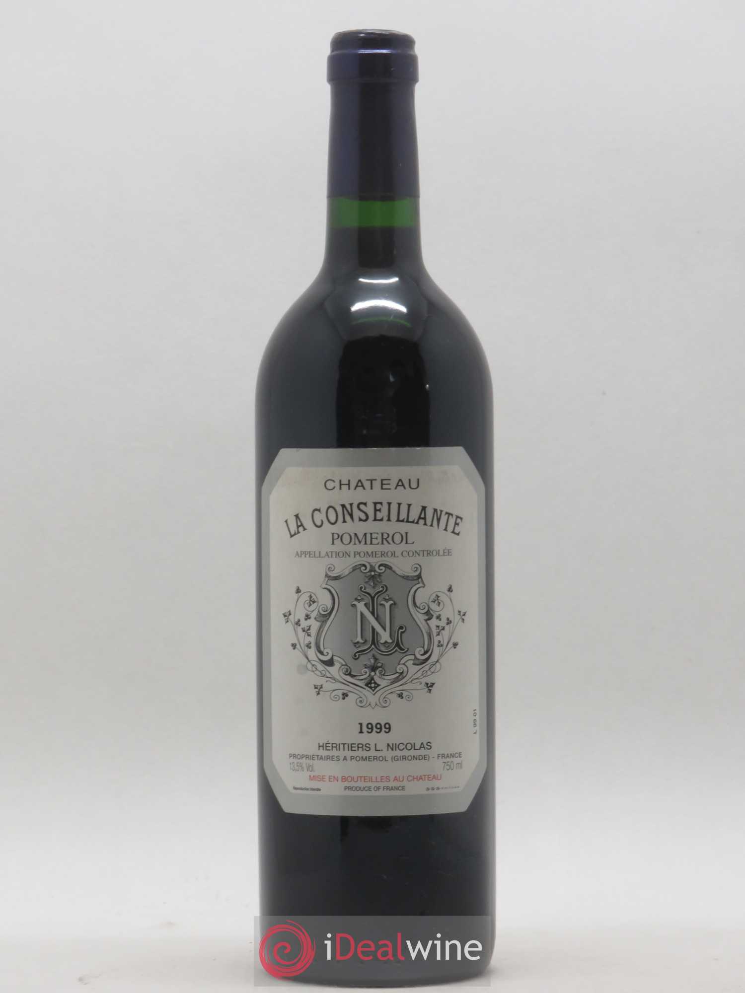 Château la Conseillante 1999 - Lot de 1 bouteille - 0