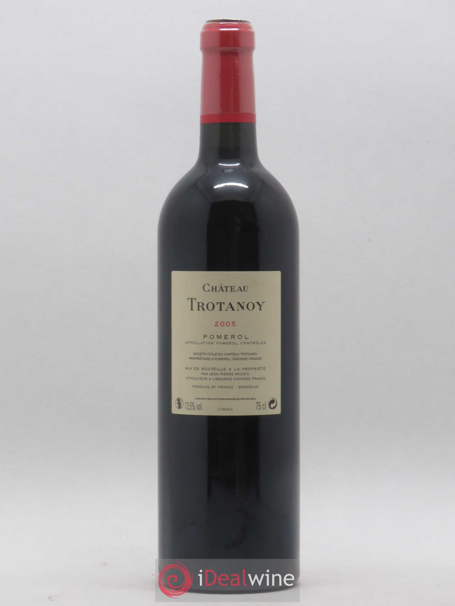 Château Trotanoy 2005 - Lot de 1 bouteille - 1