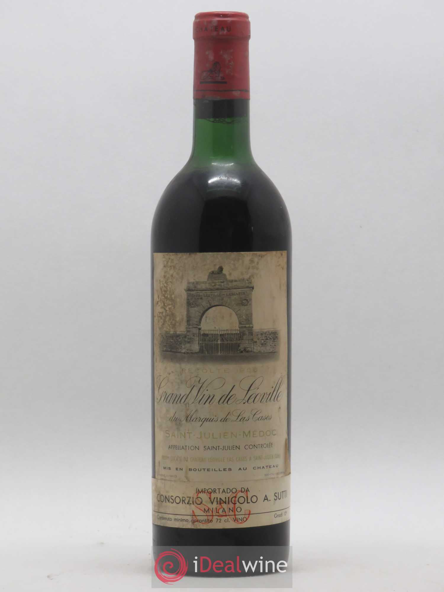 Château Léoville Las Cases 2ème Grand Cru Classé 1966 - Lot de 1 bouteille - 0