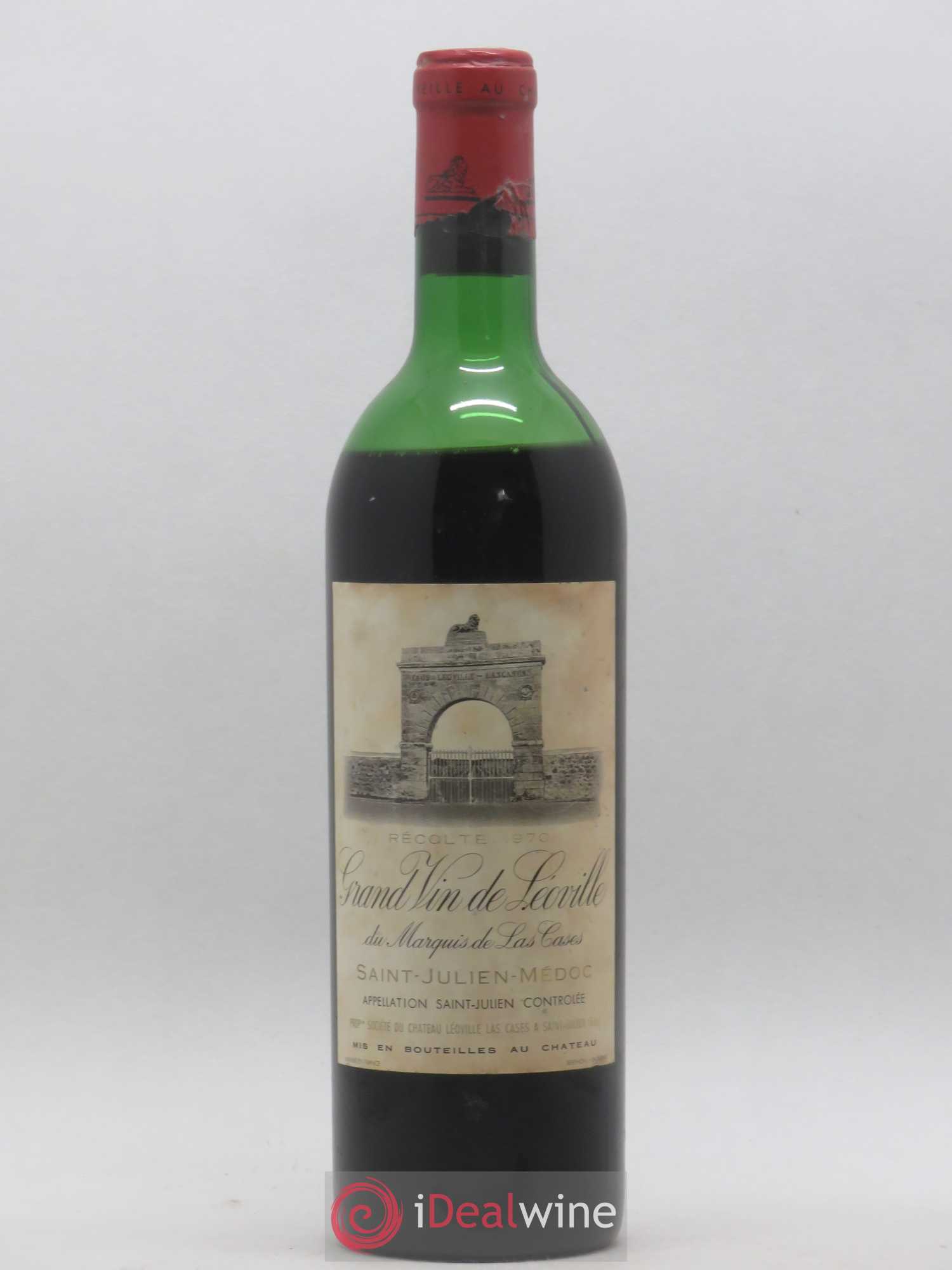 Château Léoville Las Cases 2ème Grand Cru Classé 1970 - Lot de 1 bouteille - 0