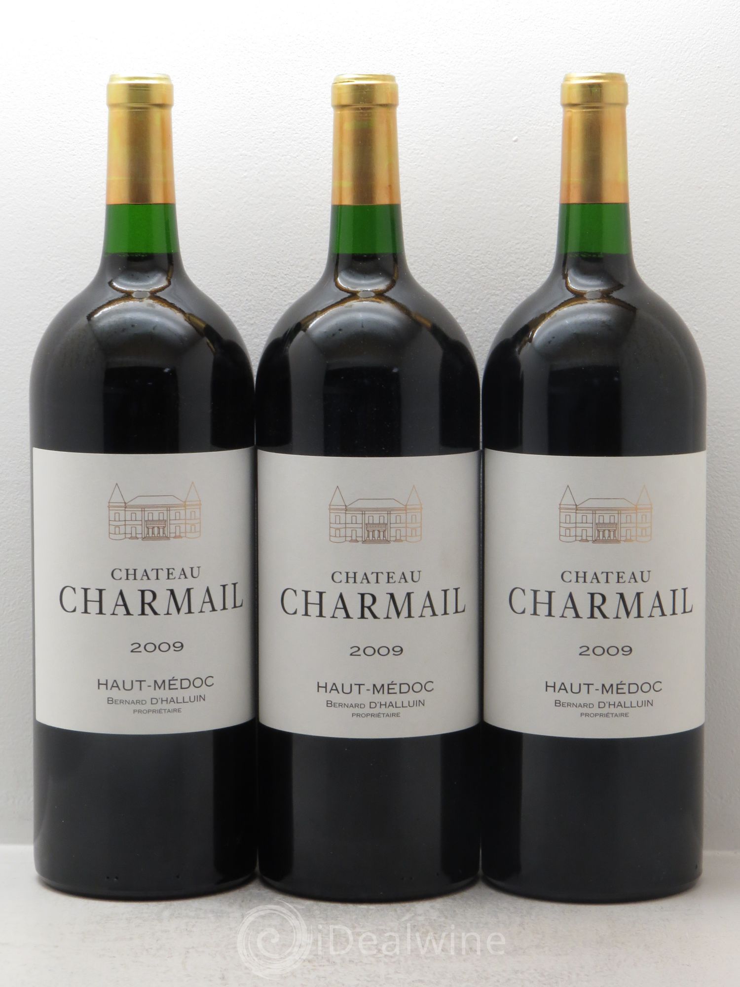 Château Charmail Cru Bourgeois 2009 - Lot de 3 magnums - 0