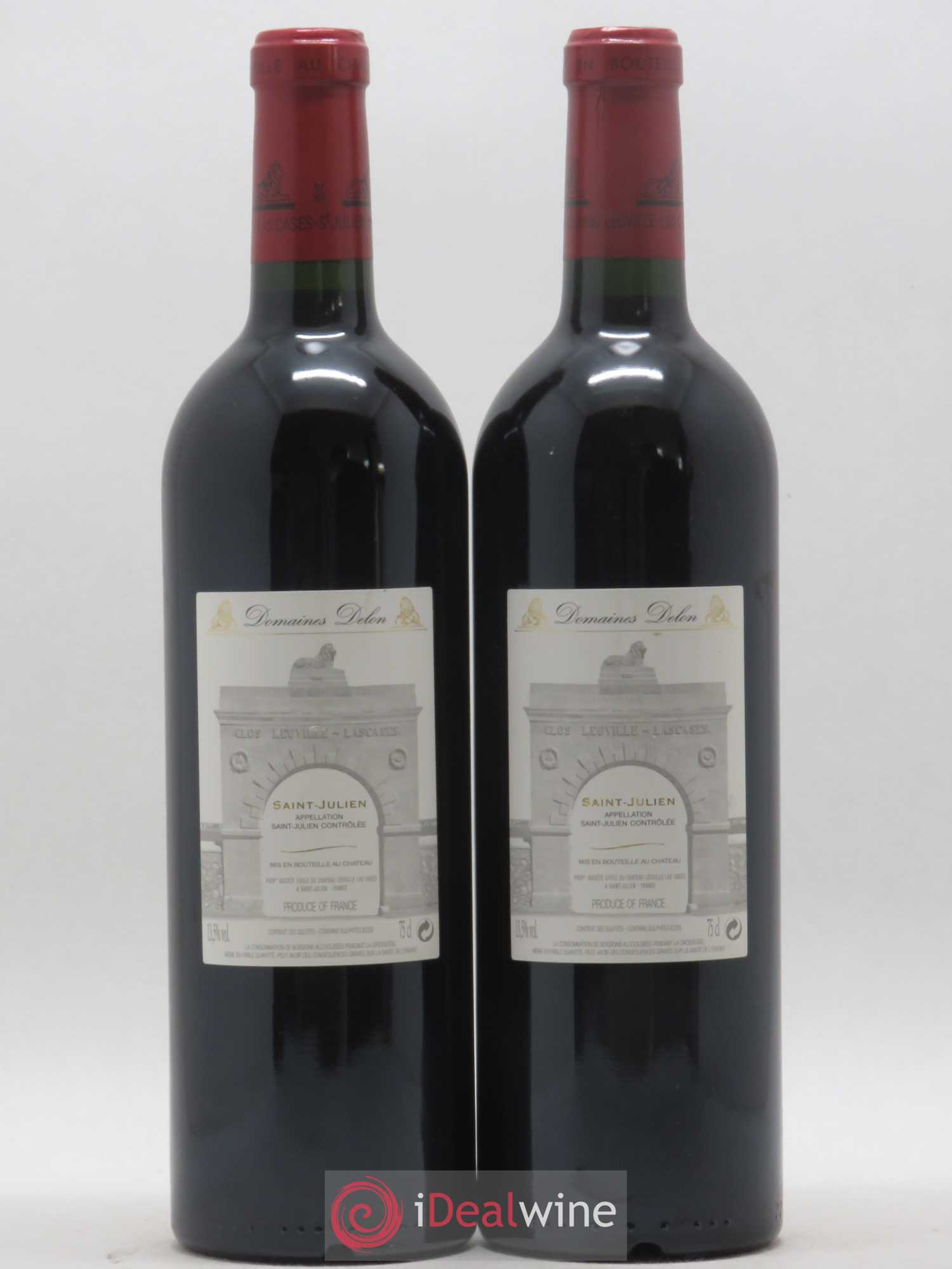 Château Léoville Las Cases 2ème Grand Cru Classé 2009 - Lot de 2 bouteilles - 1