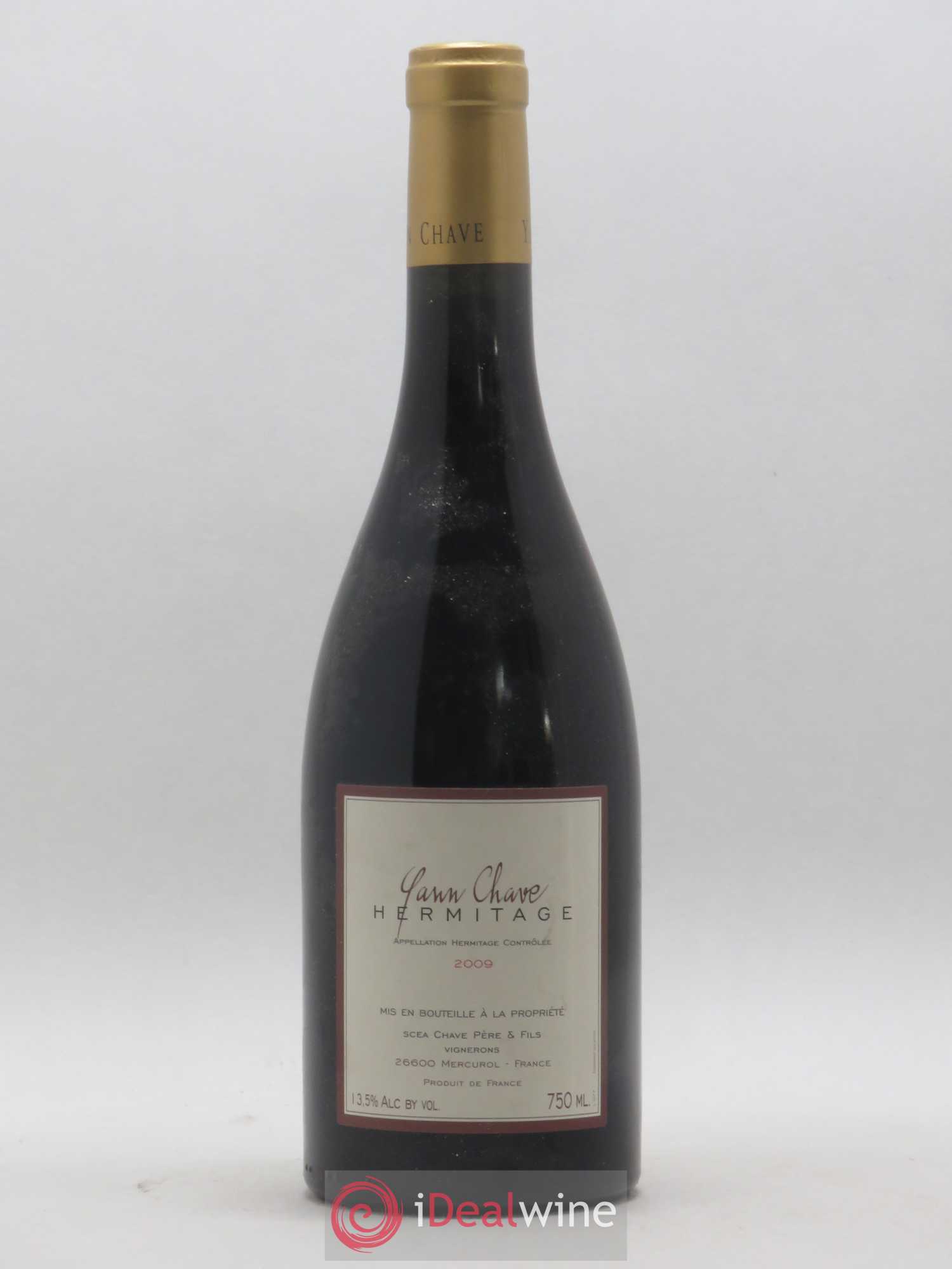 Hermitage Yann Chave 2009 - Lot de 1 bouteille - 0