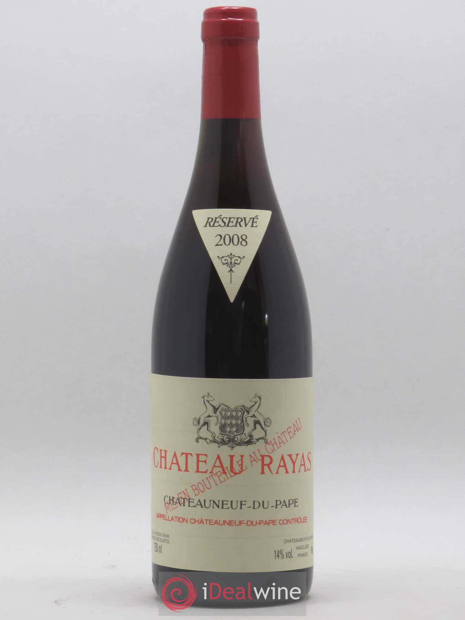 Châteauneuf-du-Pape Château Rayas Emmanuel Reynaud 2008 - Lot de 1 bouteille - 0