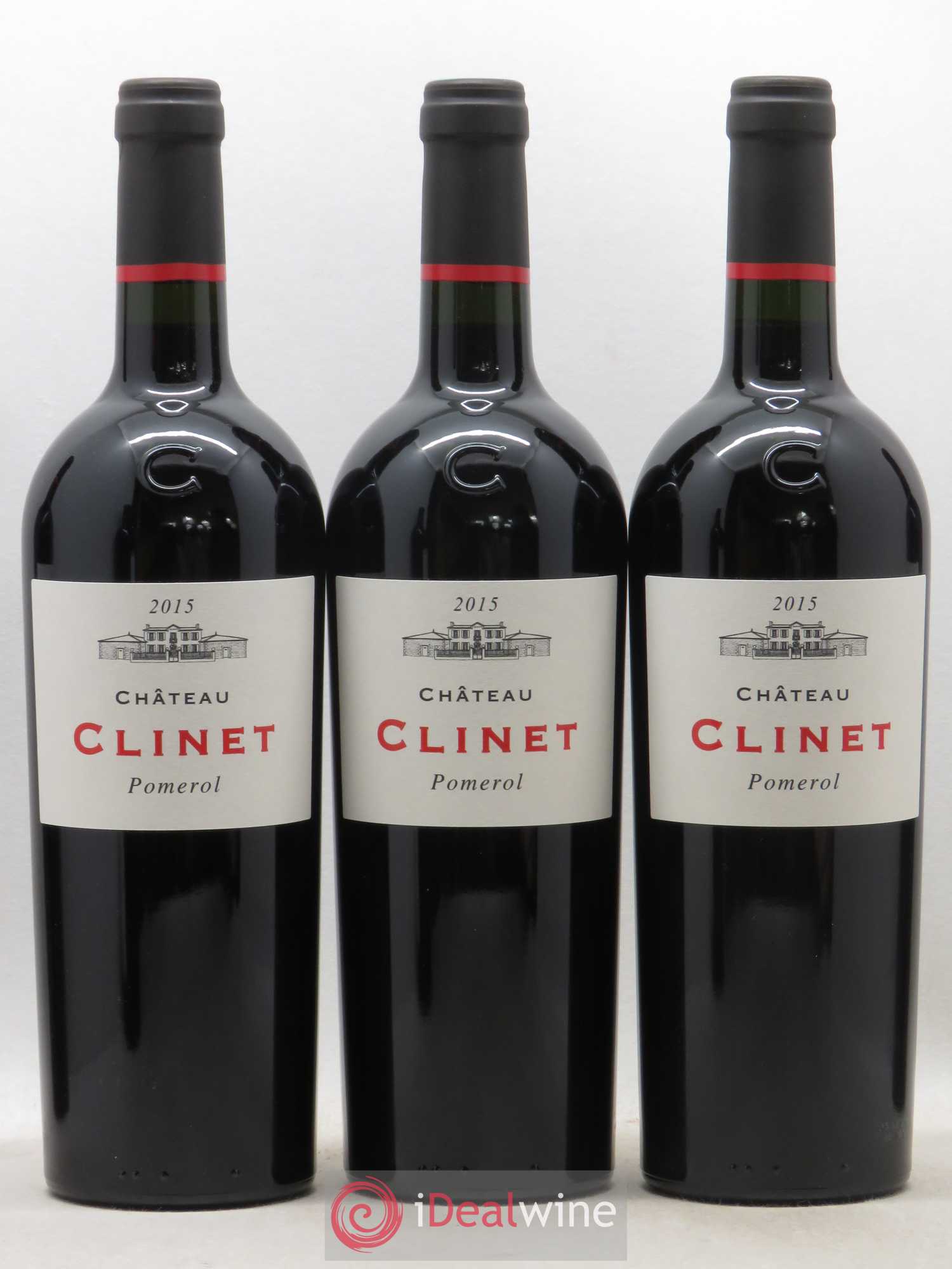 Château Clinet 2015 - Lot de 6 bouteilles - 2