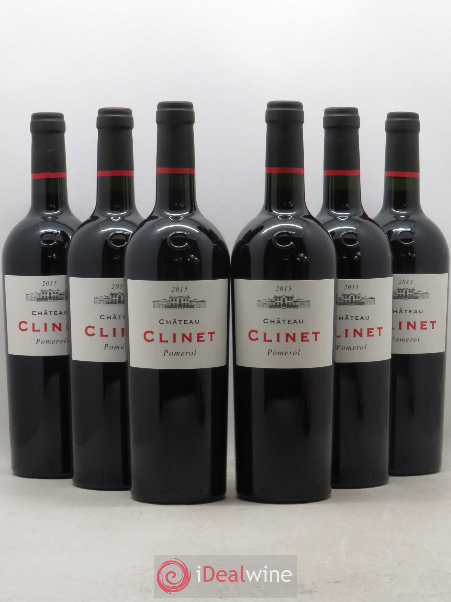 Château Clinet 2015 - Lot de 6 bouteilles - 0