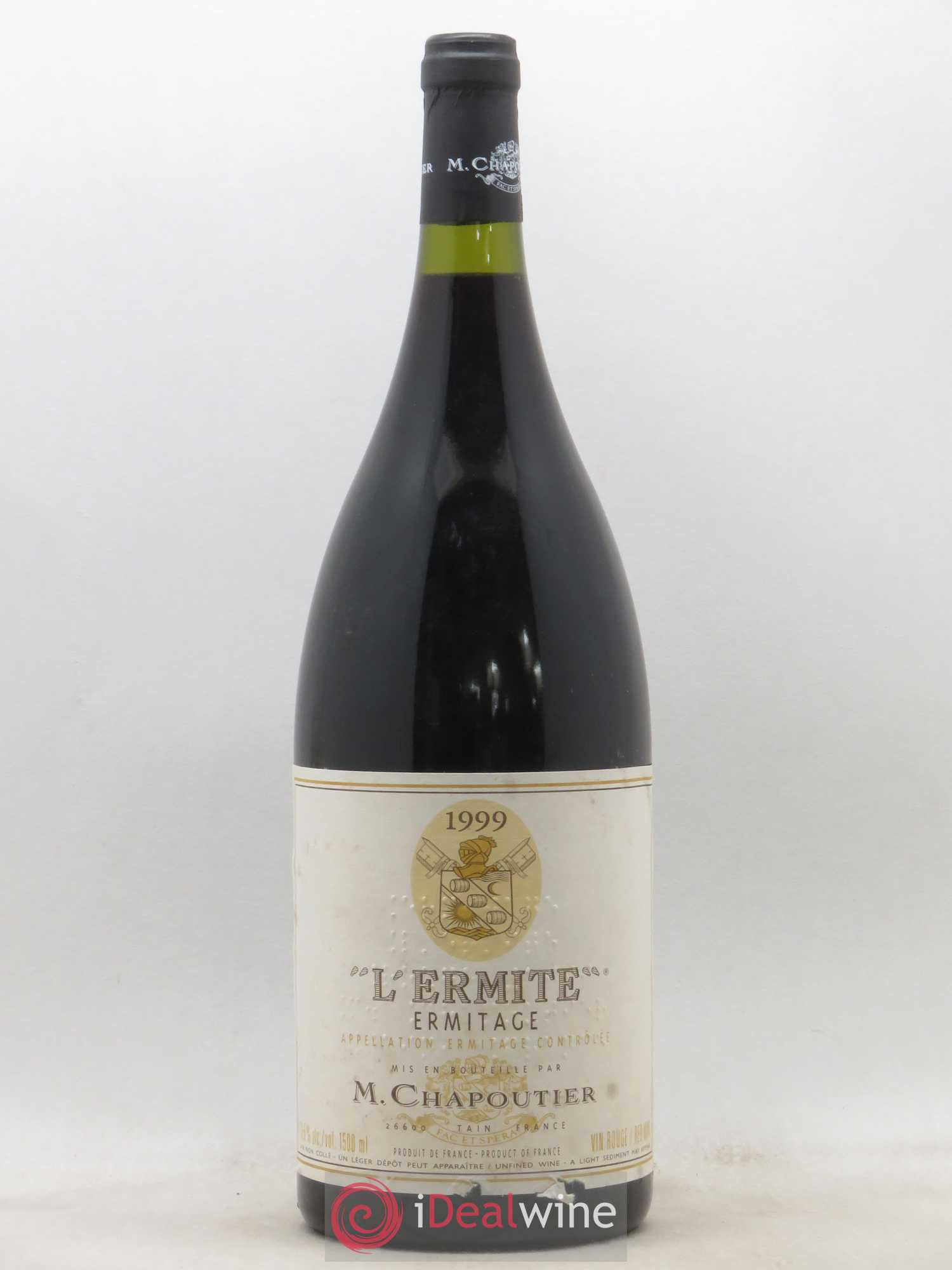 Hermitage Ermitage l'Ermite Chapoutier 1999 - Lot de 1 magnum - 0