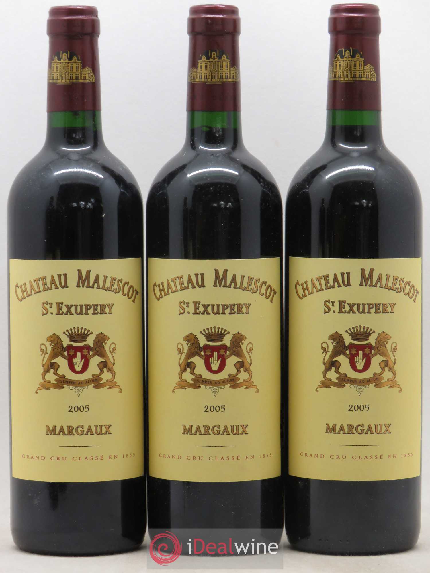 Château Malescot Saint-Exupéry 3ème Grand Cru Classé 2005 - Lot de 5 bouteilles - 1