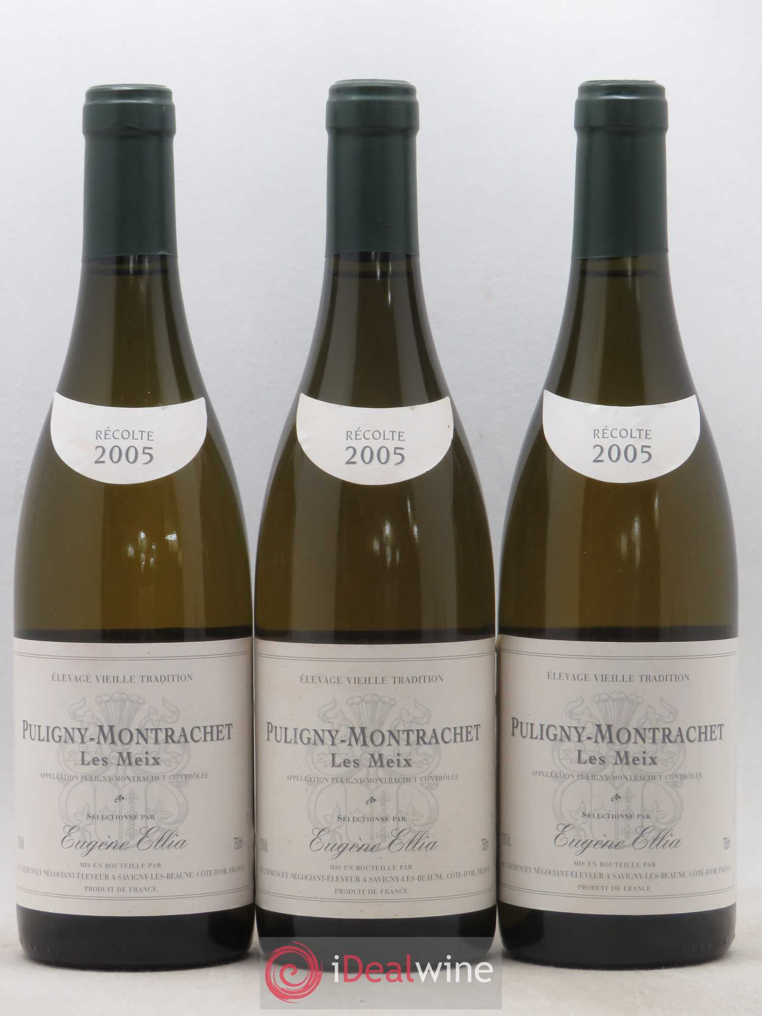 Puligny-Montrachet Les Meix Eugene Ellia 2005 - Posten von 3 Flaschen - 0