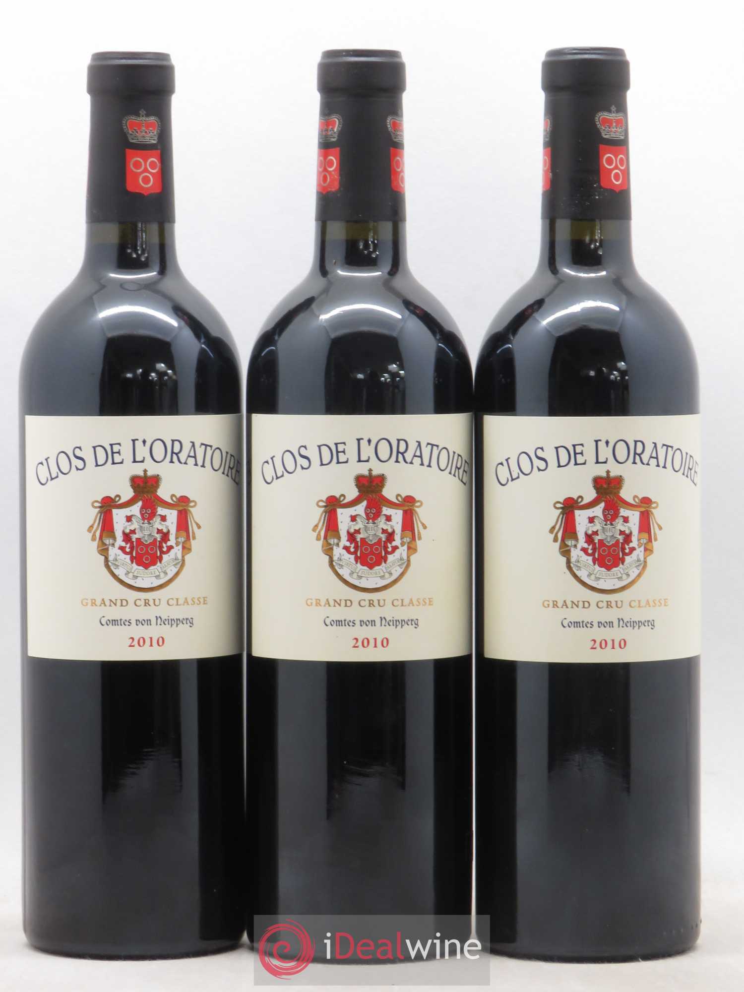 Clos de l'Oratoire Grand Cru Classé 2010 - Lot de 6 bouteilles - 1