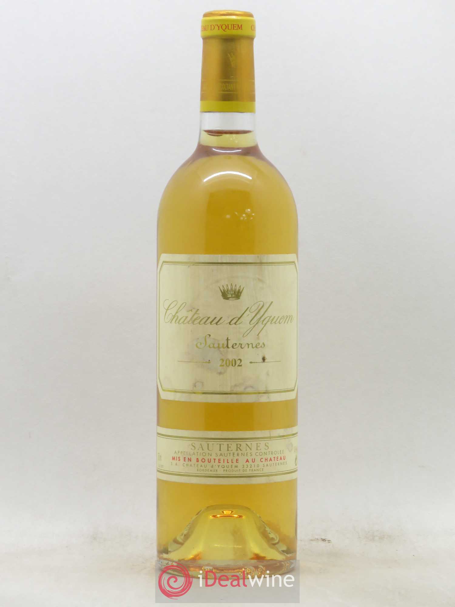 Château d' Yquem 1er Cru Classé Supérieur 2002 - Lotto di 1 bottiglia - 0