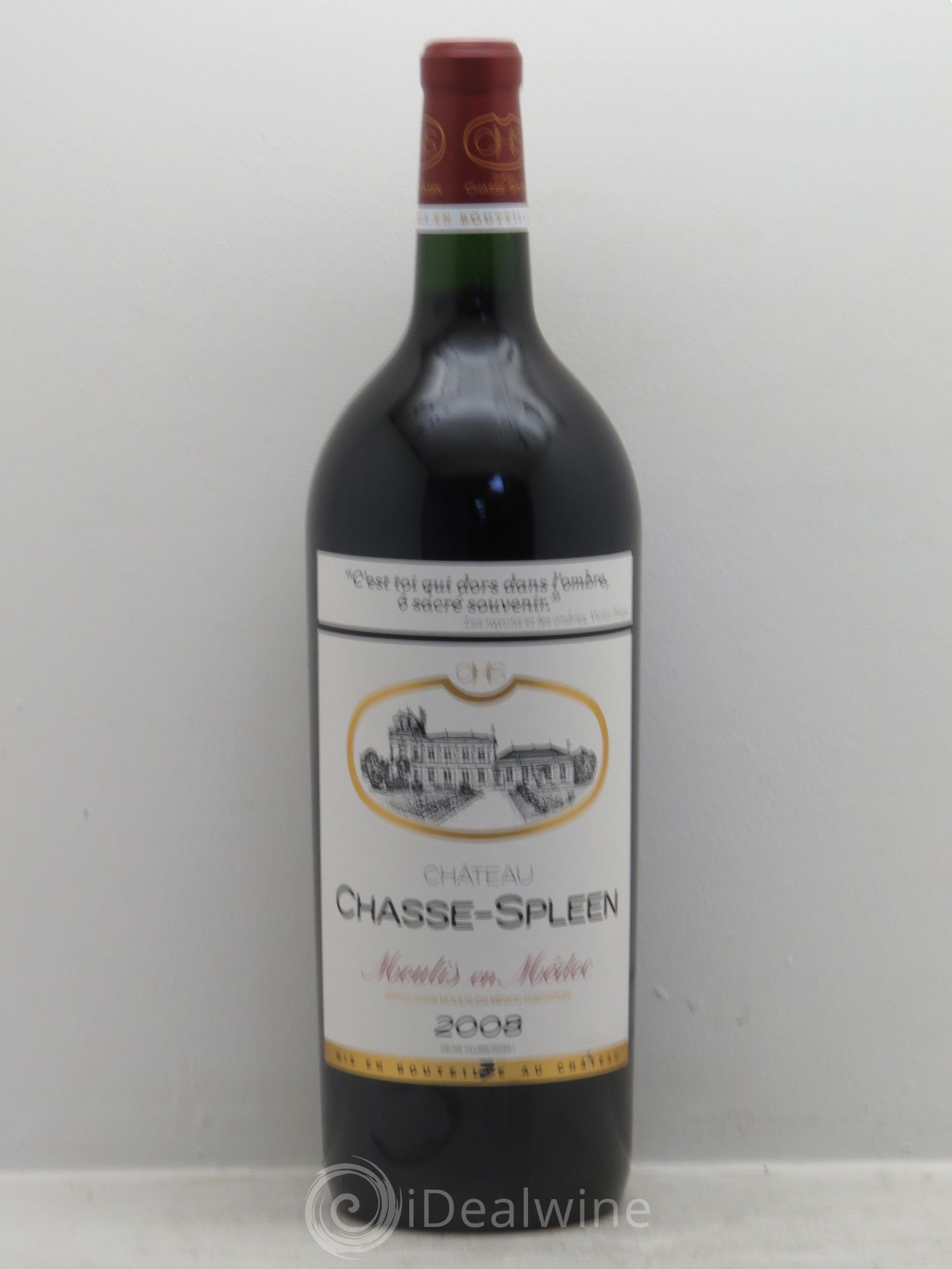 Château Chasse Spleen 2008 - Lot de 6 magnums - 0