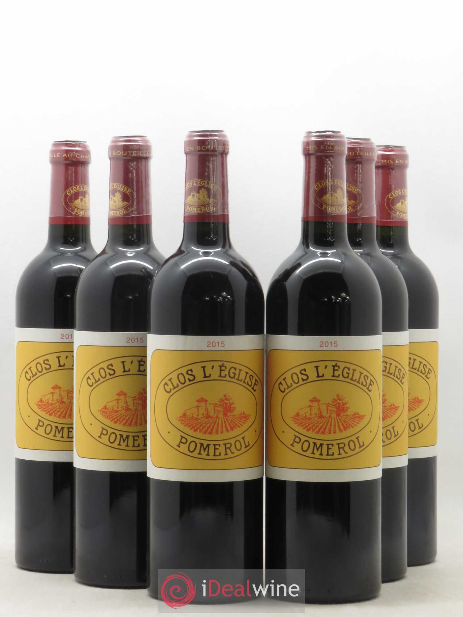 Clos l'Eglise 2015 - Lot de 6 bouteilles - 0