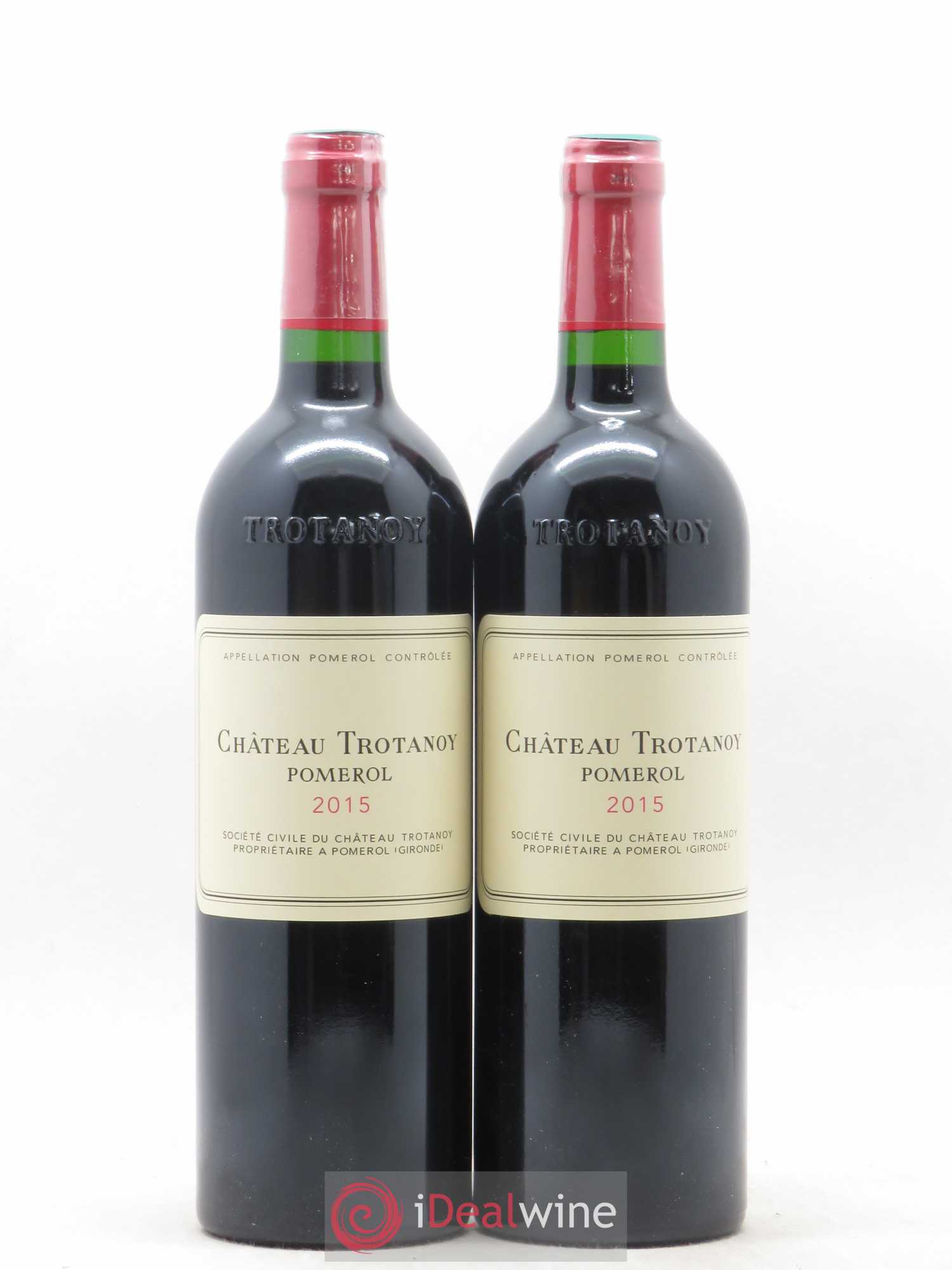 Château Trotanoy 2015 - Lot de 2 bouteilles - 0