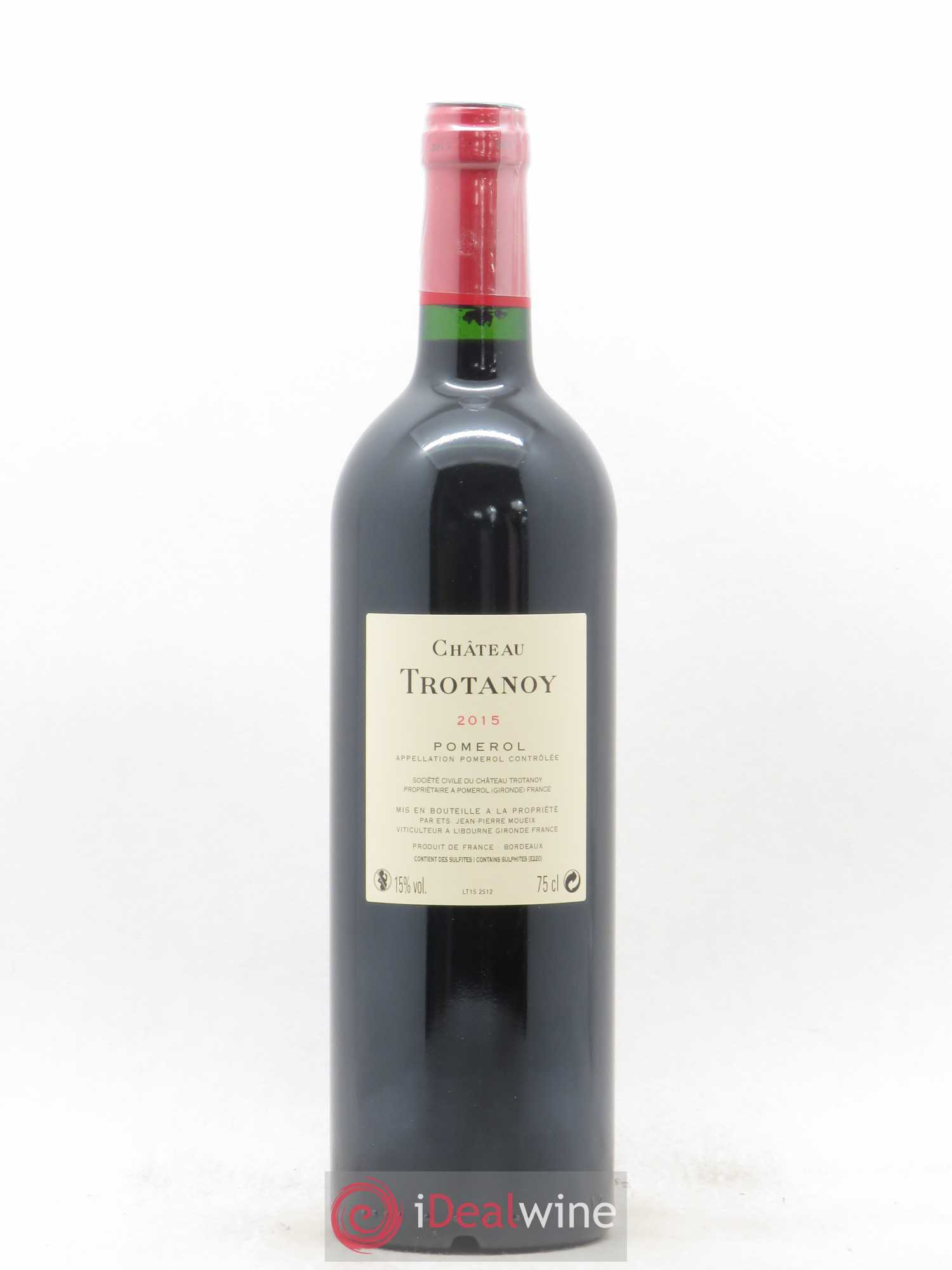 Château Trotanoy 2015 - Lot de 1 bouteille - 1
