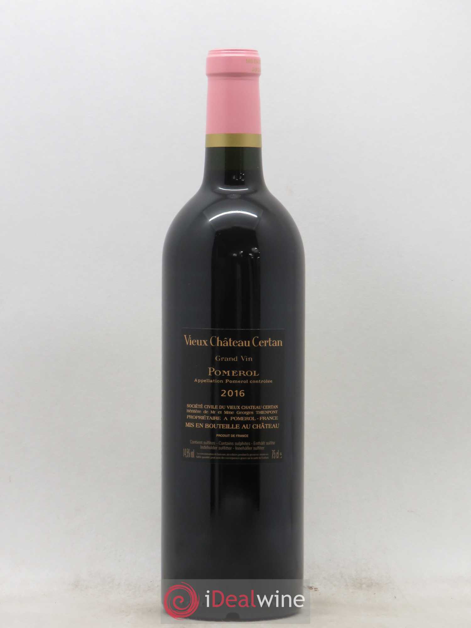 Vieux Château Certan 2016 - Lot de 1 bouteille - 1