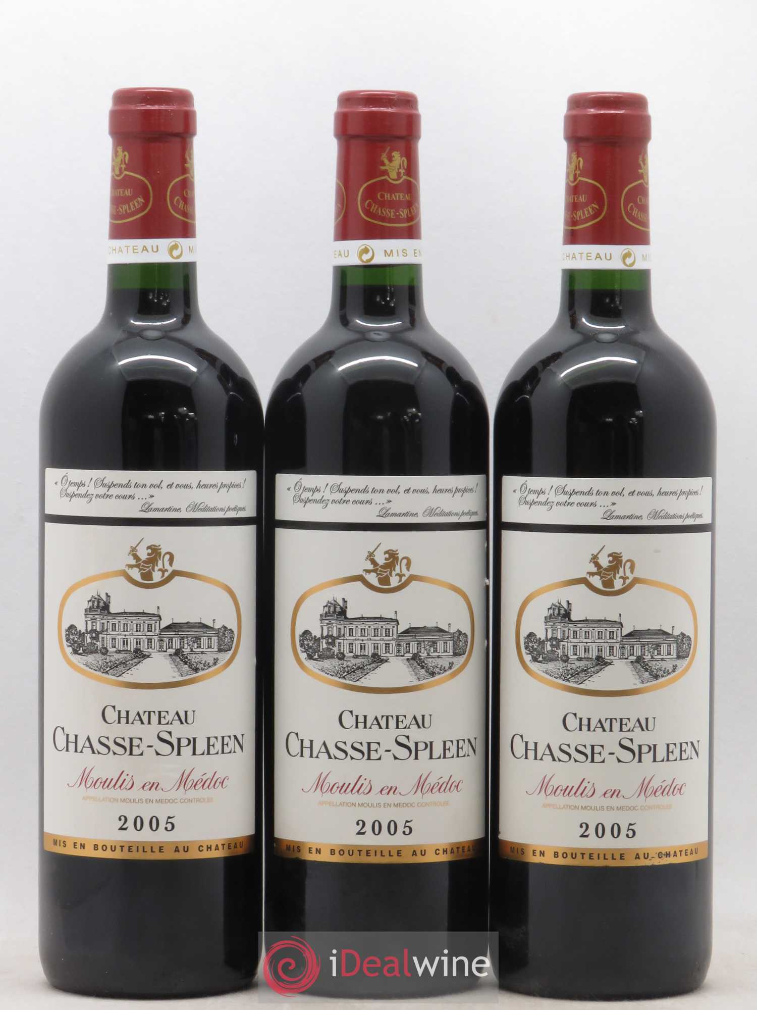 Château Chasse Spleen 2005 - Lot de 6 bouteilles - 1