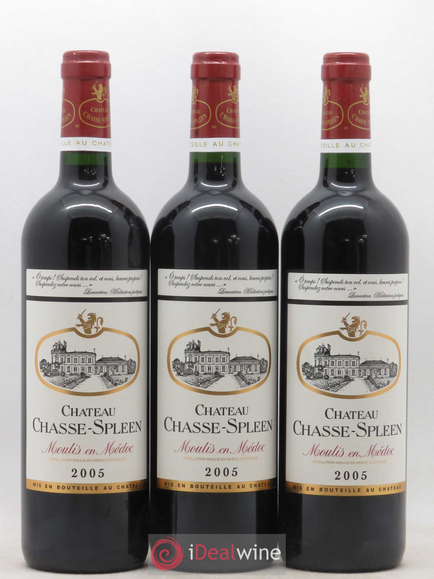 Château Chasse Spleen 2005 - Lot de 6 bouteilles - 2