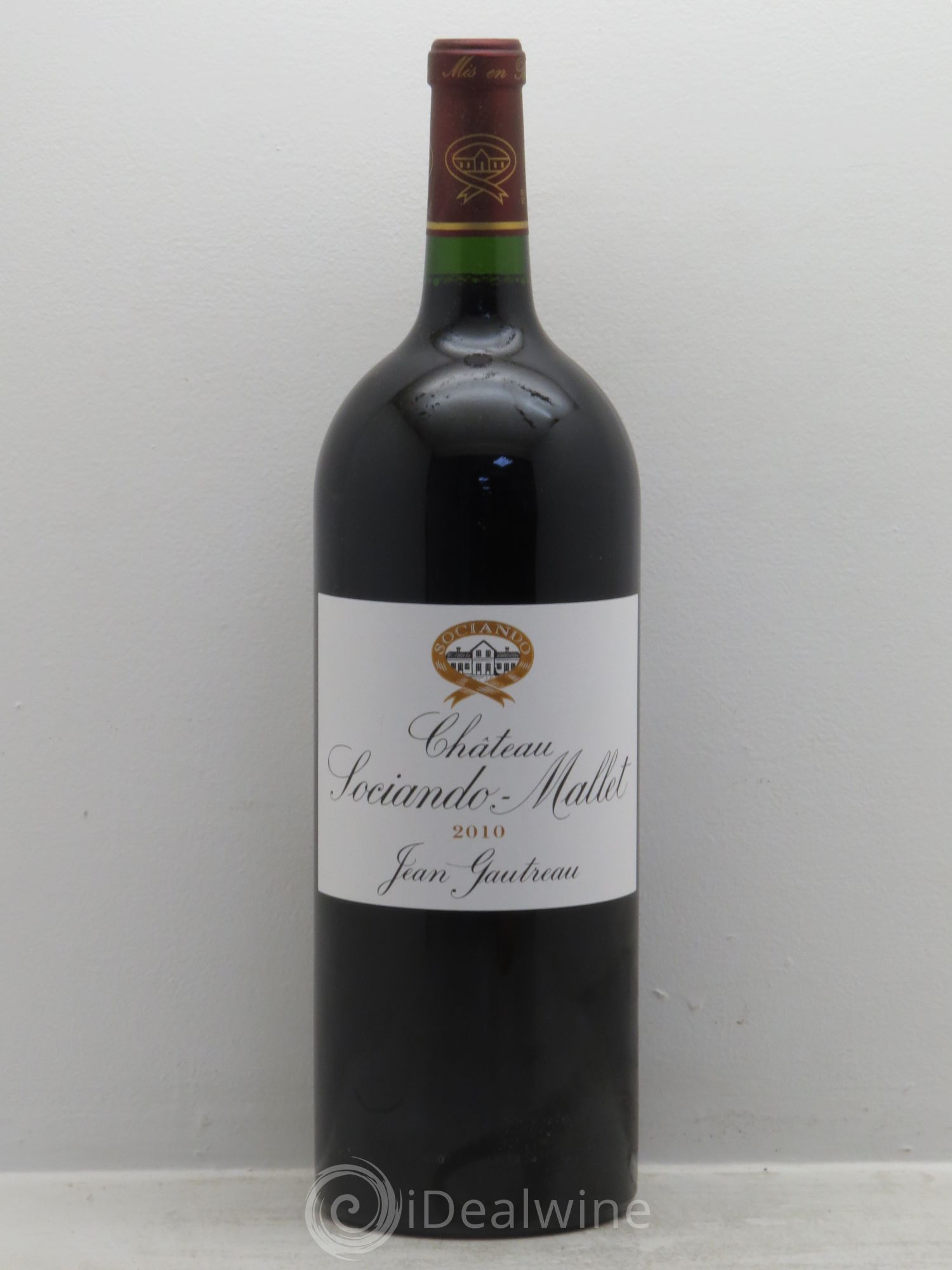 Château Sociando Mallet 2010 - Lot de 6 magnums - 0