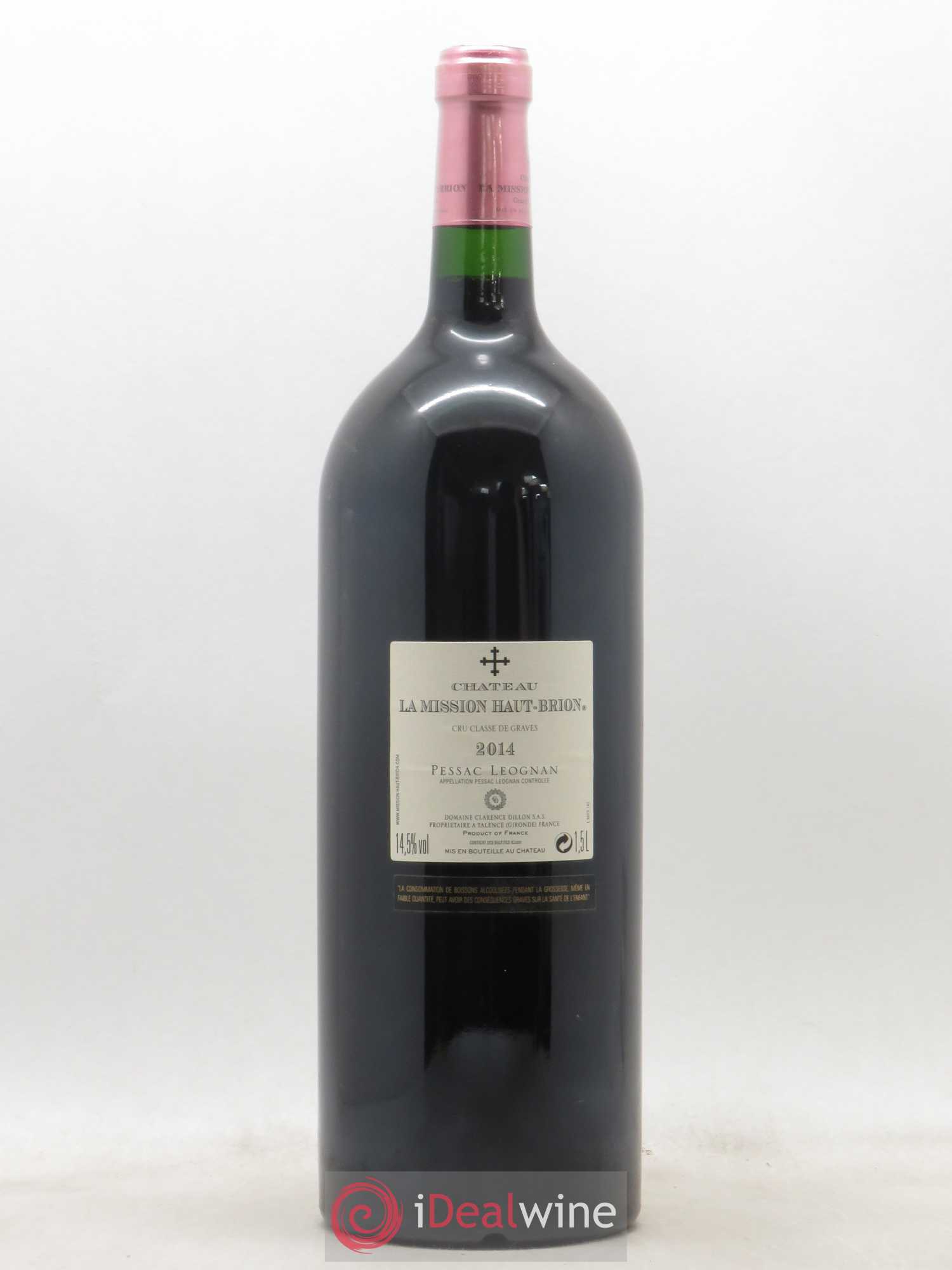 Château la Mission Haut-Brion Cru Classé de Graves 2014 - Posten von 1 Magnum - 1