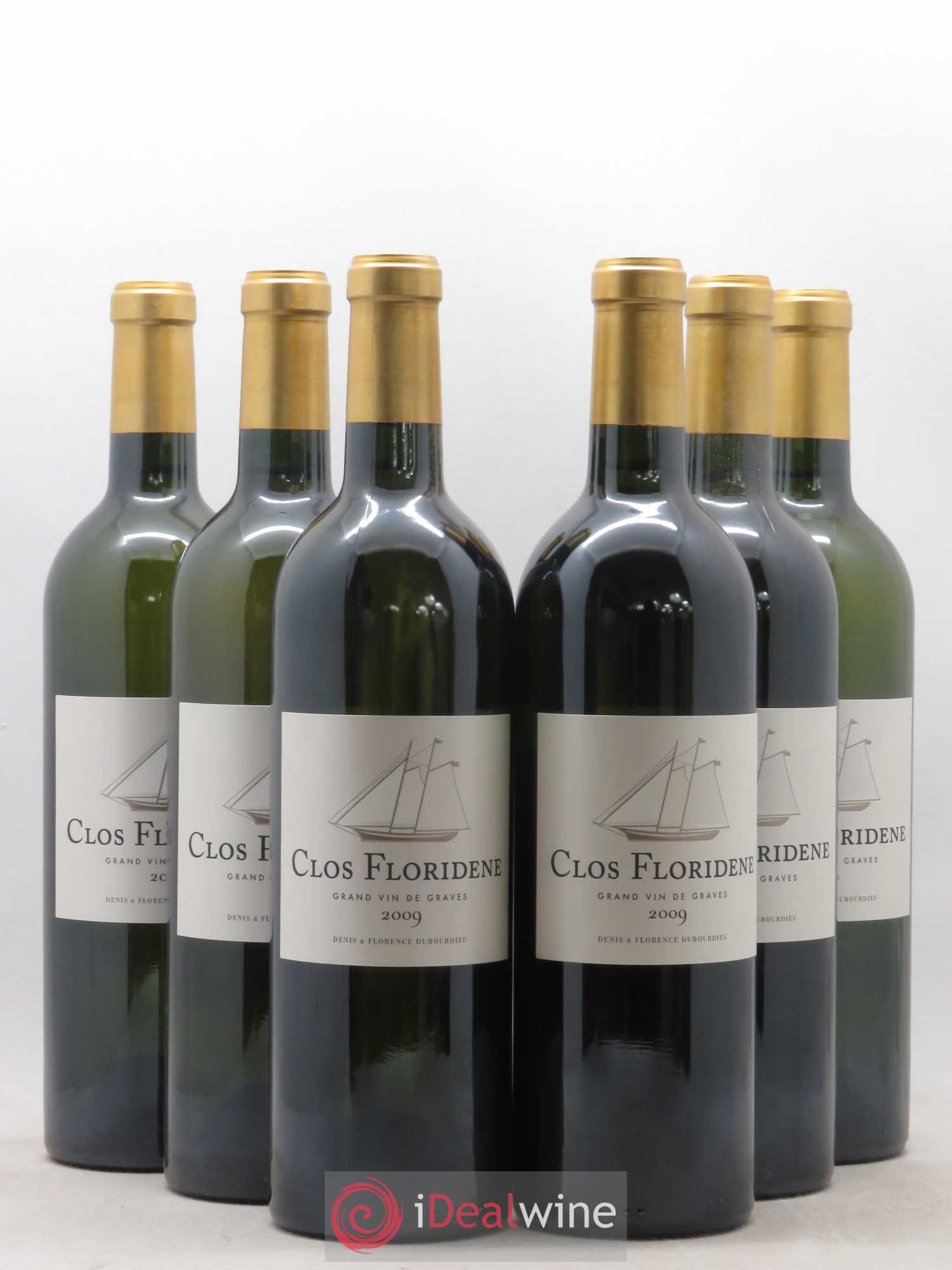 Clos Floridène 2009 - Lot de 6 bouteilles - 0