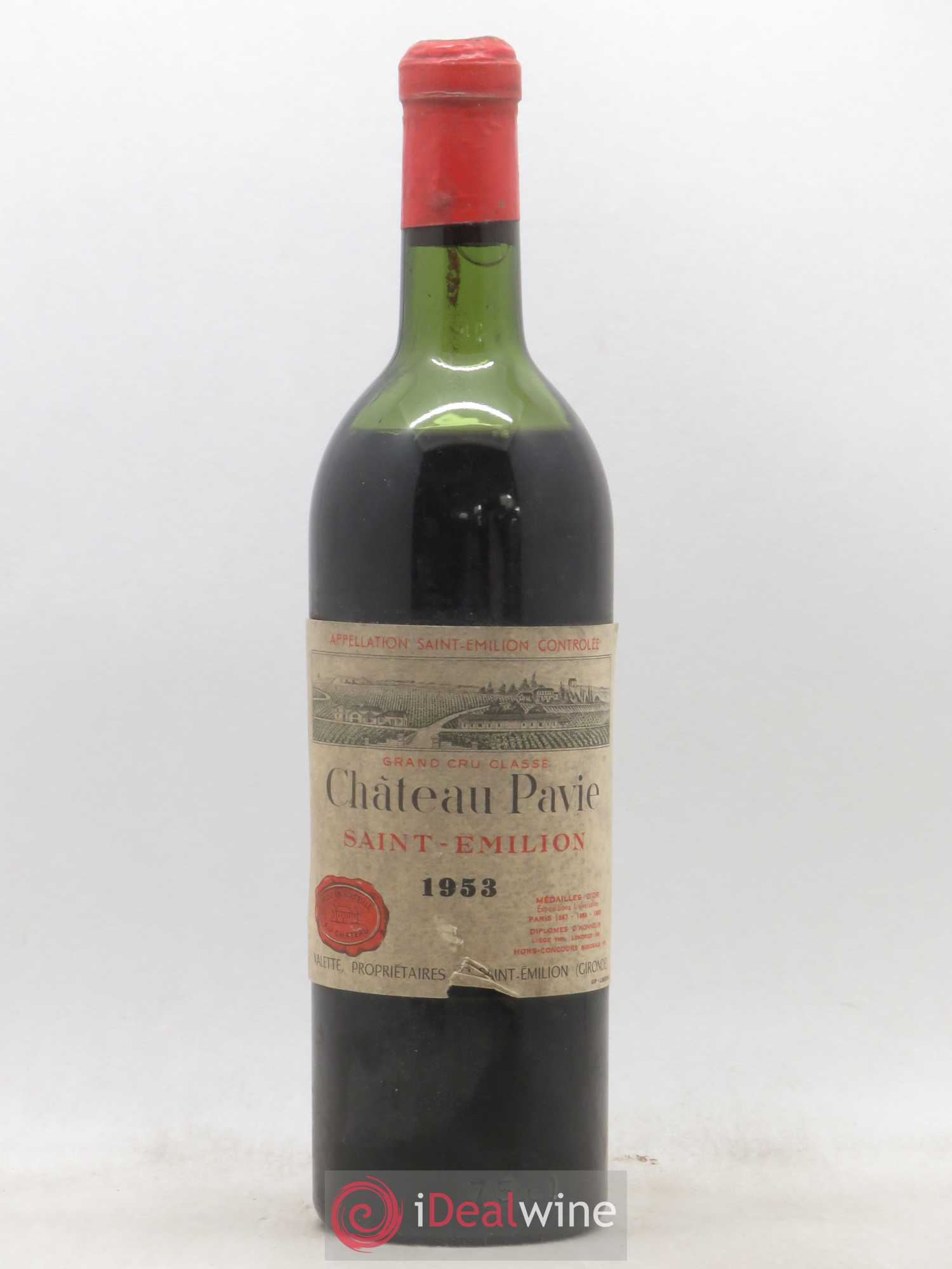 Château Pavie 1er Grand Cru Classé A 1953 - Lot de 1 bouteille - 0