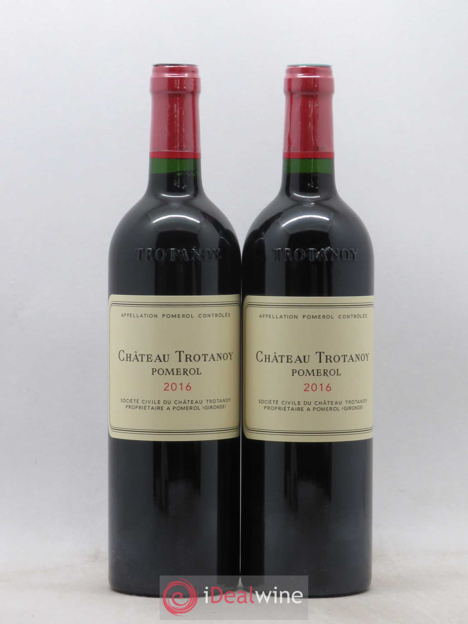 Château Trotanoy 2016 - Lot de 2 bouteilles - 0