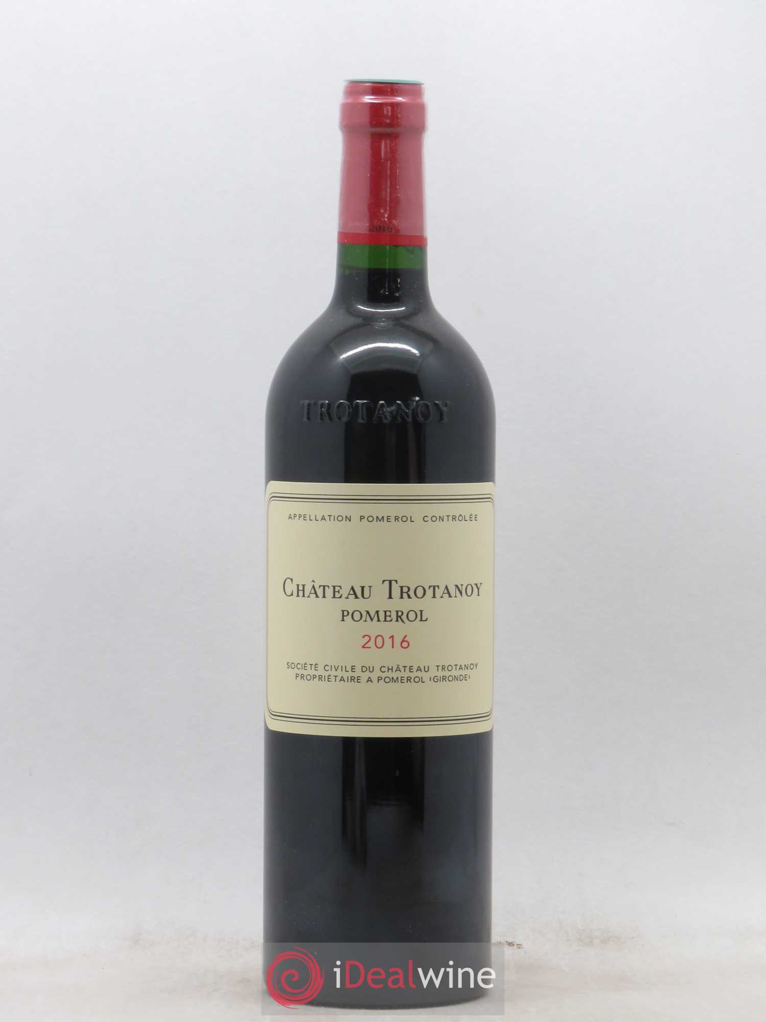 Château Trotanoy 2016 - Lot de 1 bouteille - 0