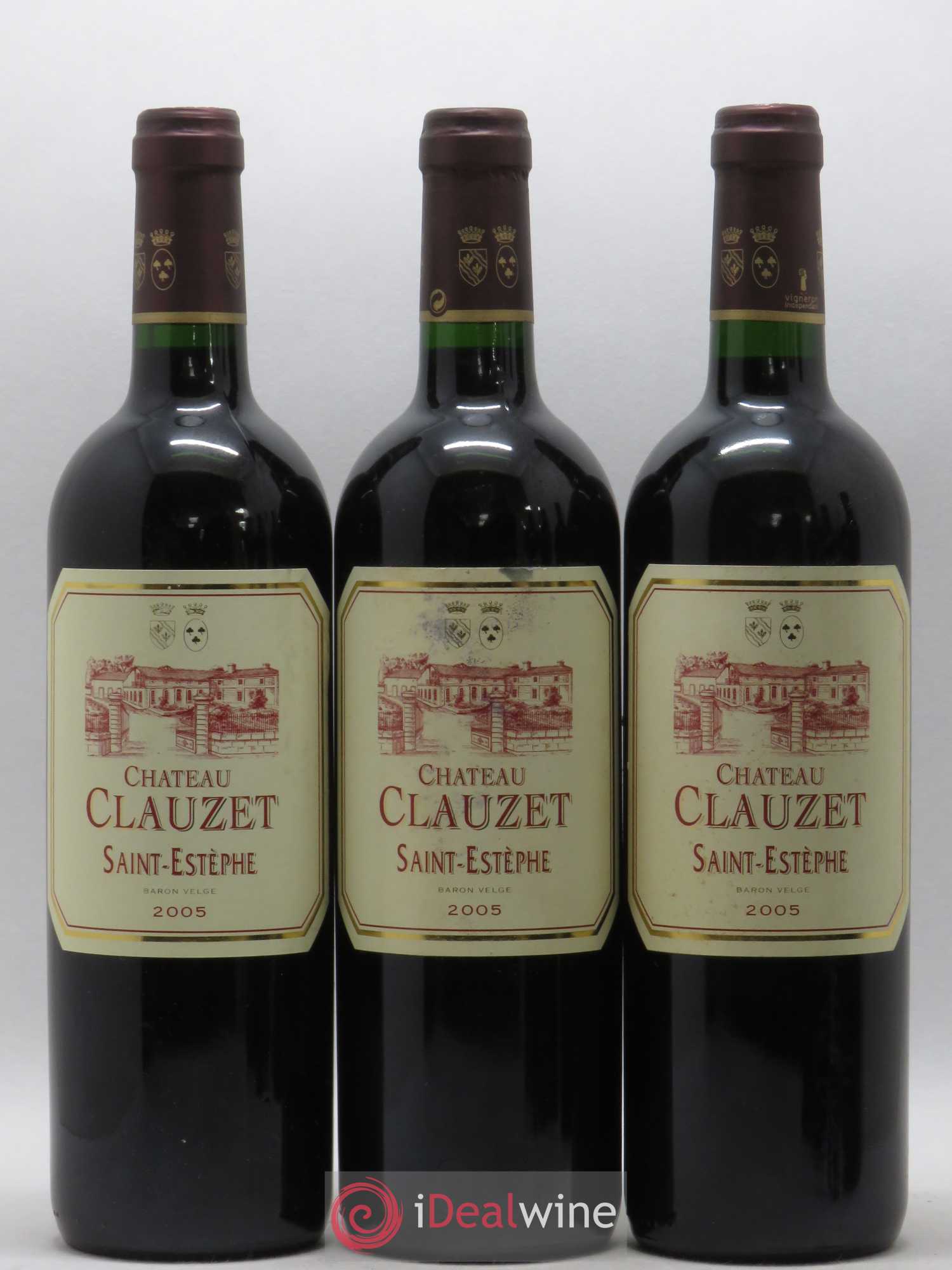 Château Clauzet 2005 - Lot de 6 bouteilles - 1