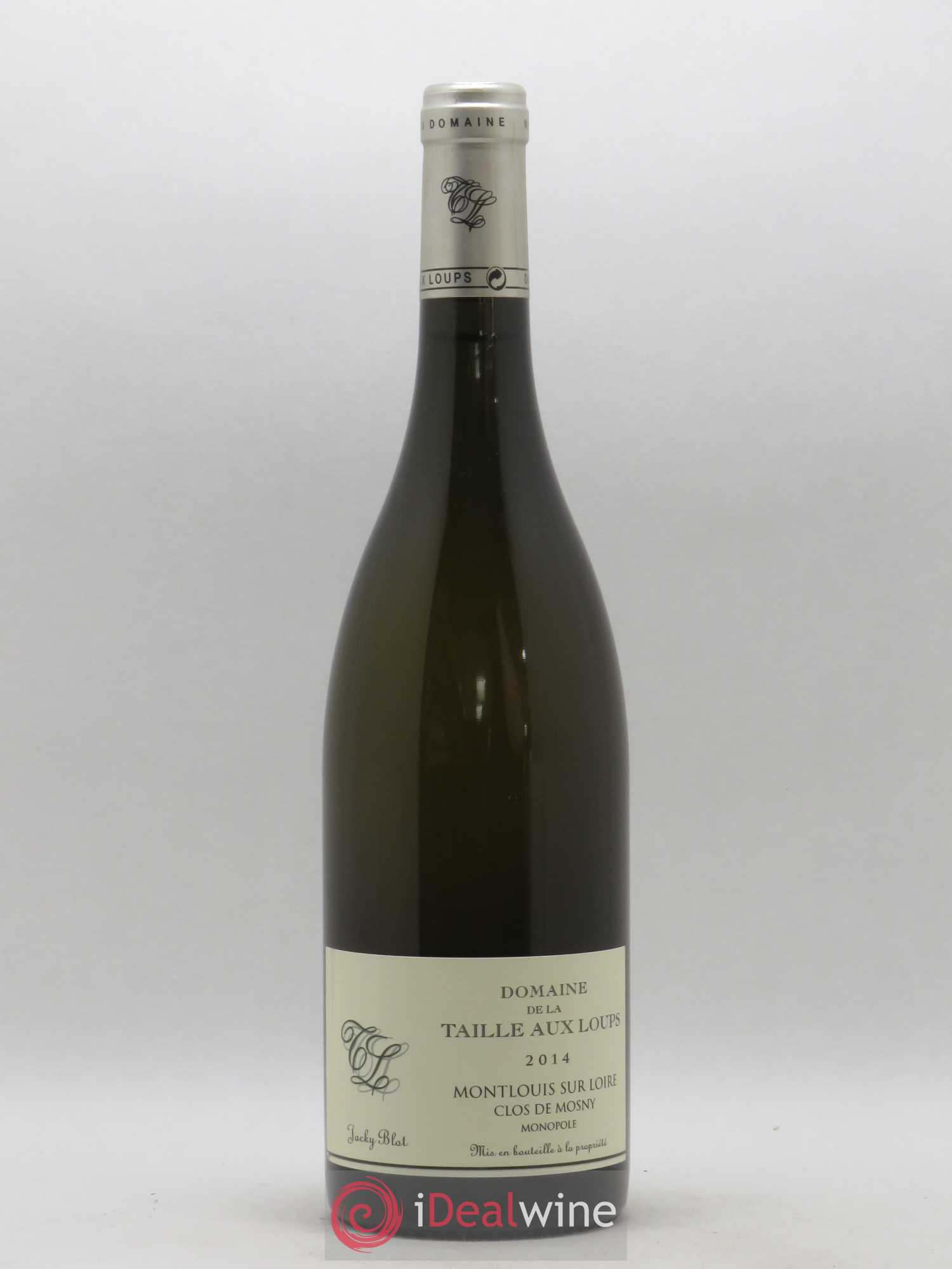 Montlouis-sur-Loire Clos de Mosny La Taille aux Loups - Jacky Blot 2014 - Lot de 1 bouteille - 0