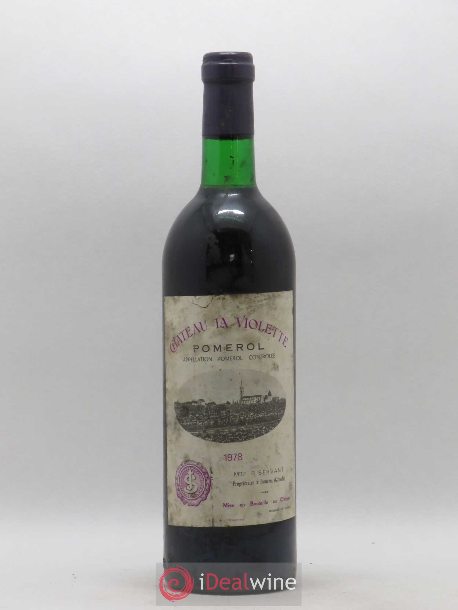Château la Violette 1978 - Lot de 1 bouteille - 0