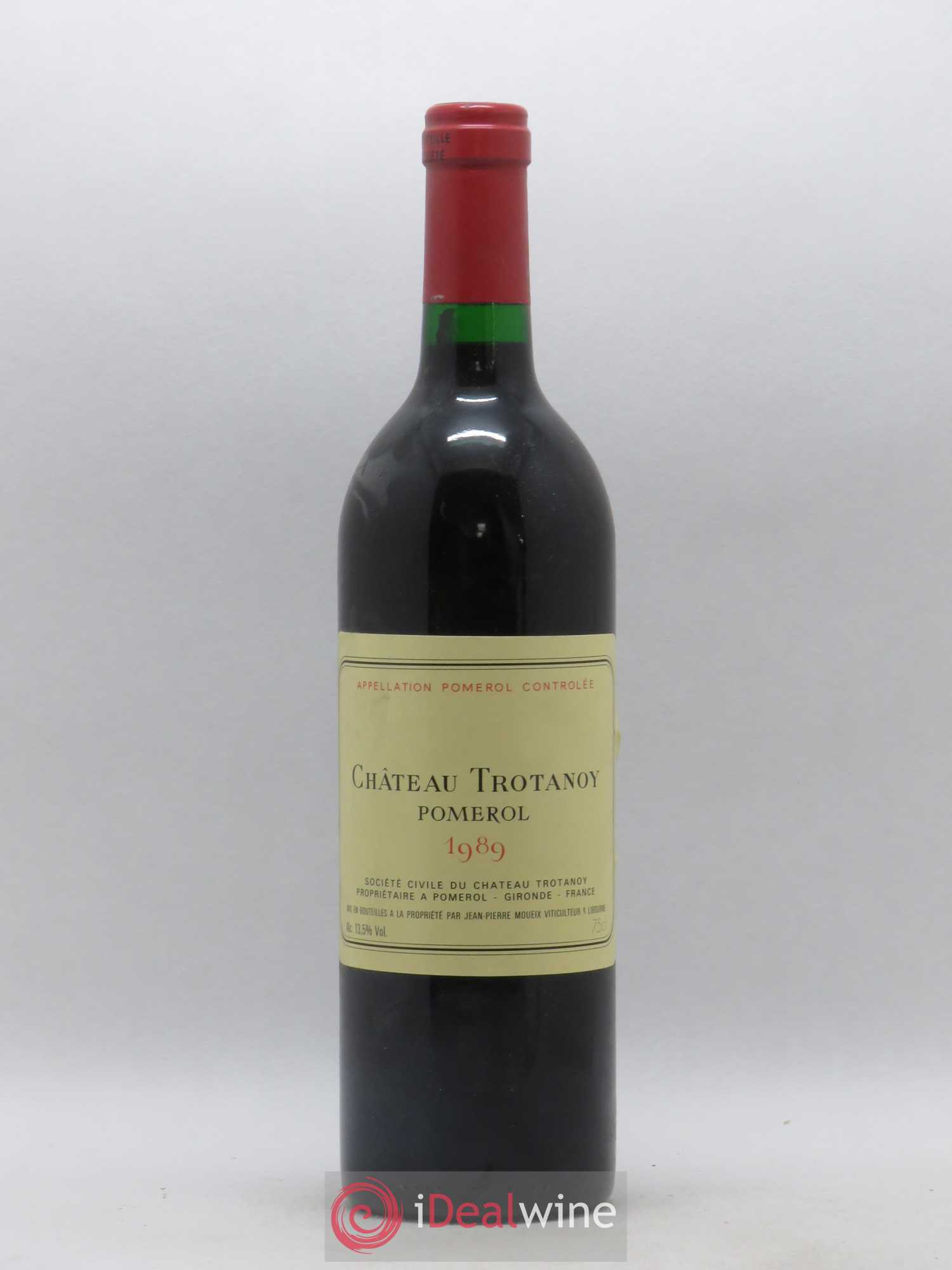 Château Trotanoy 1989 - Lot de 1 bouteille - 0