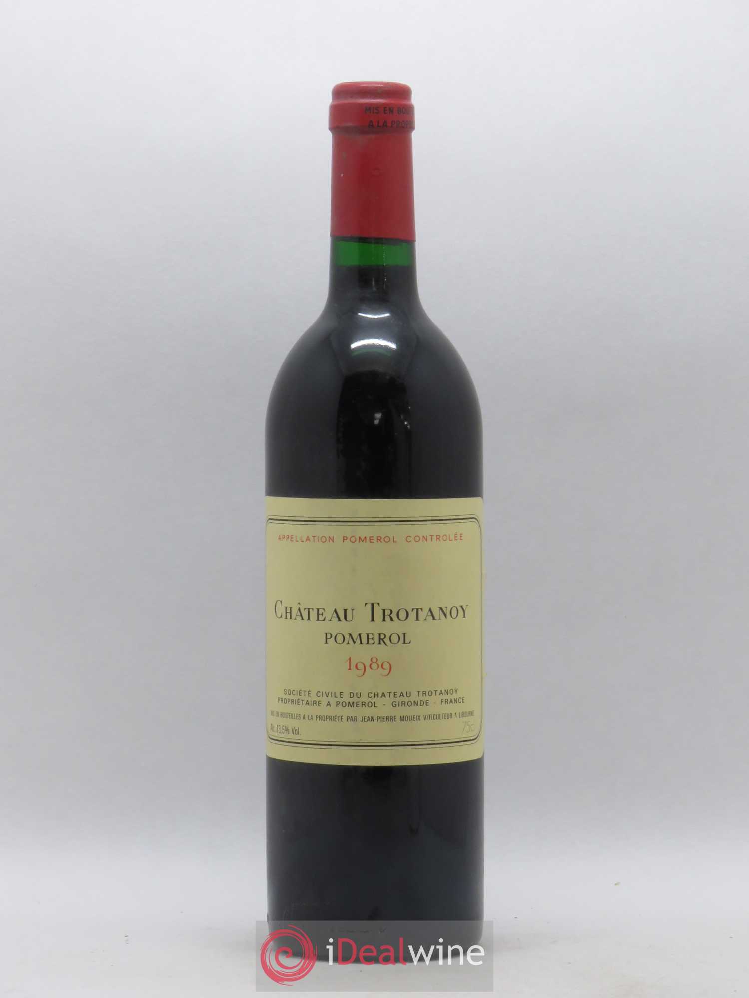 Château Trotanoy 1989 - Lot de 1 bouteille - 0