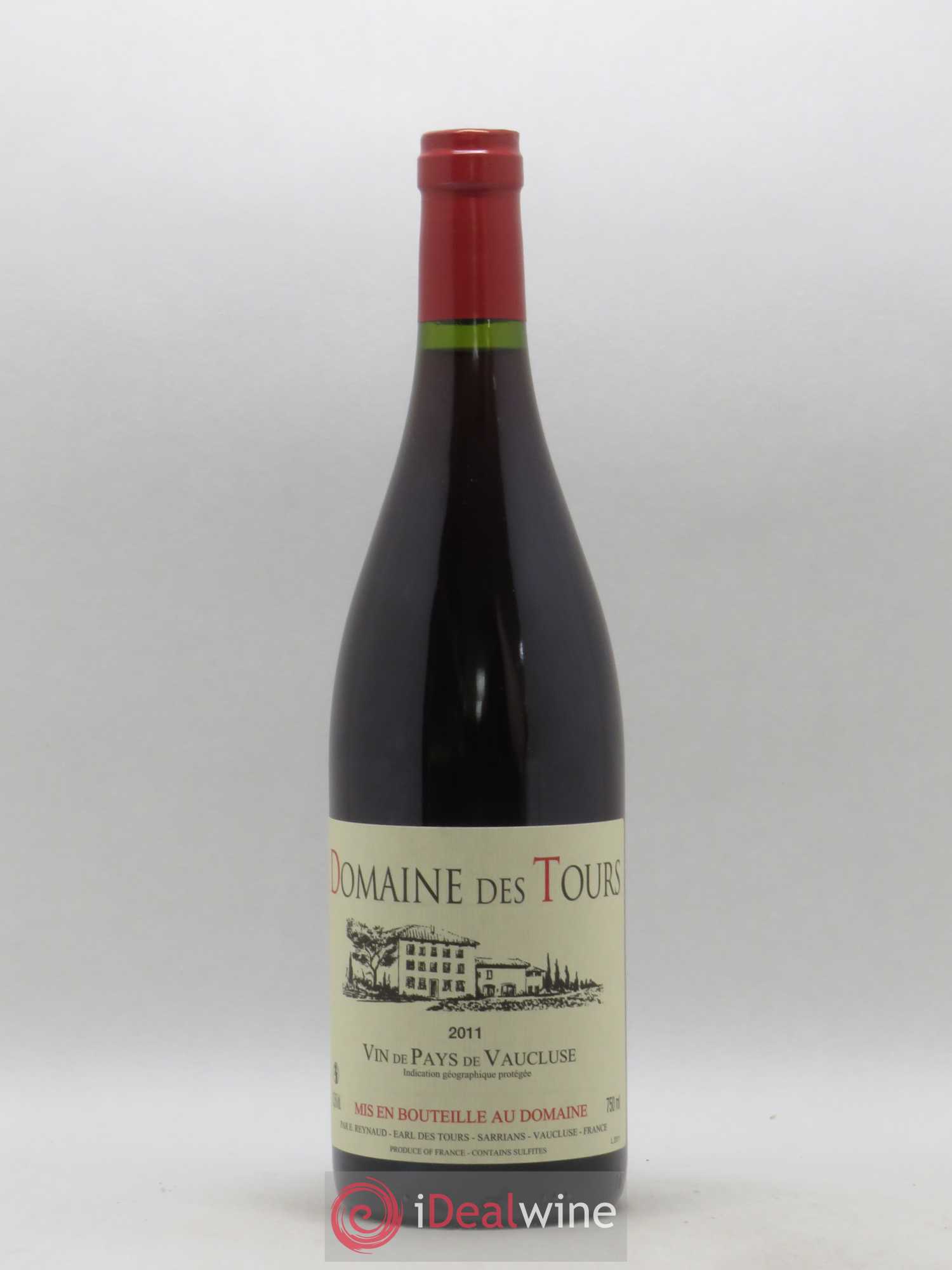Vaucluse (Vin de Pays de Vaucluse) Domaine des Tours Emmanuel Reynaud 2011 - Posten von 1 Flasche - 0