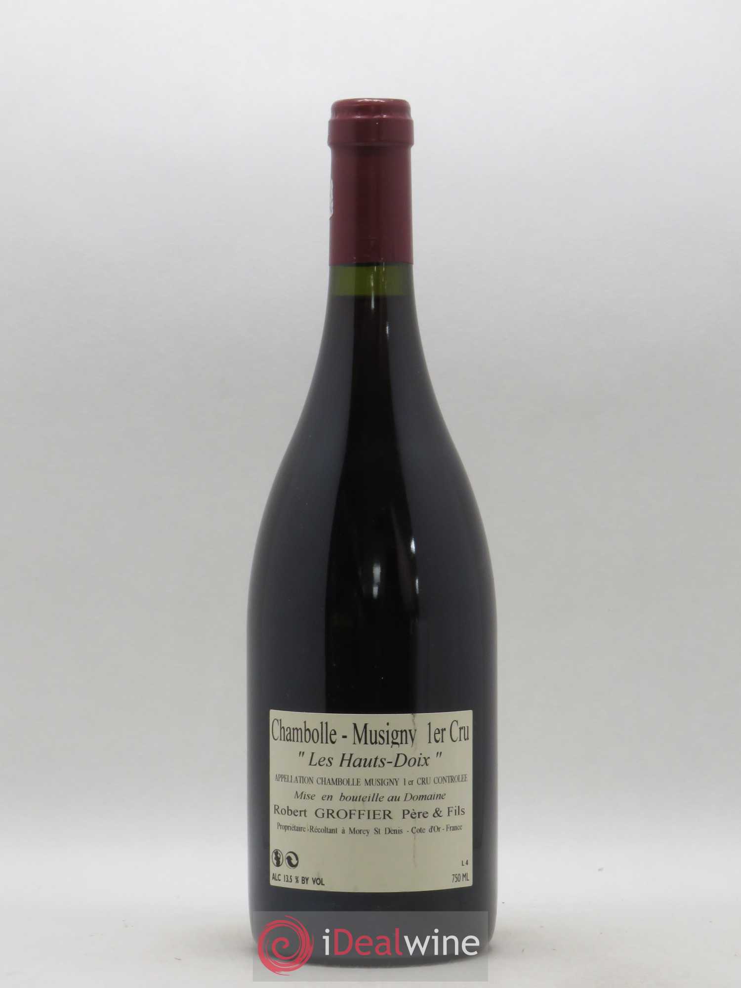 Chambolle-Musigny 1er Cru Les Hauts Doix Robert Groffier Père & Fils (Domaine) 2007 - Lot de 1 bouteille - 1