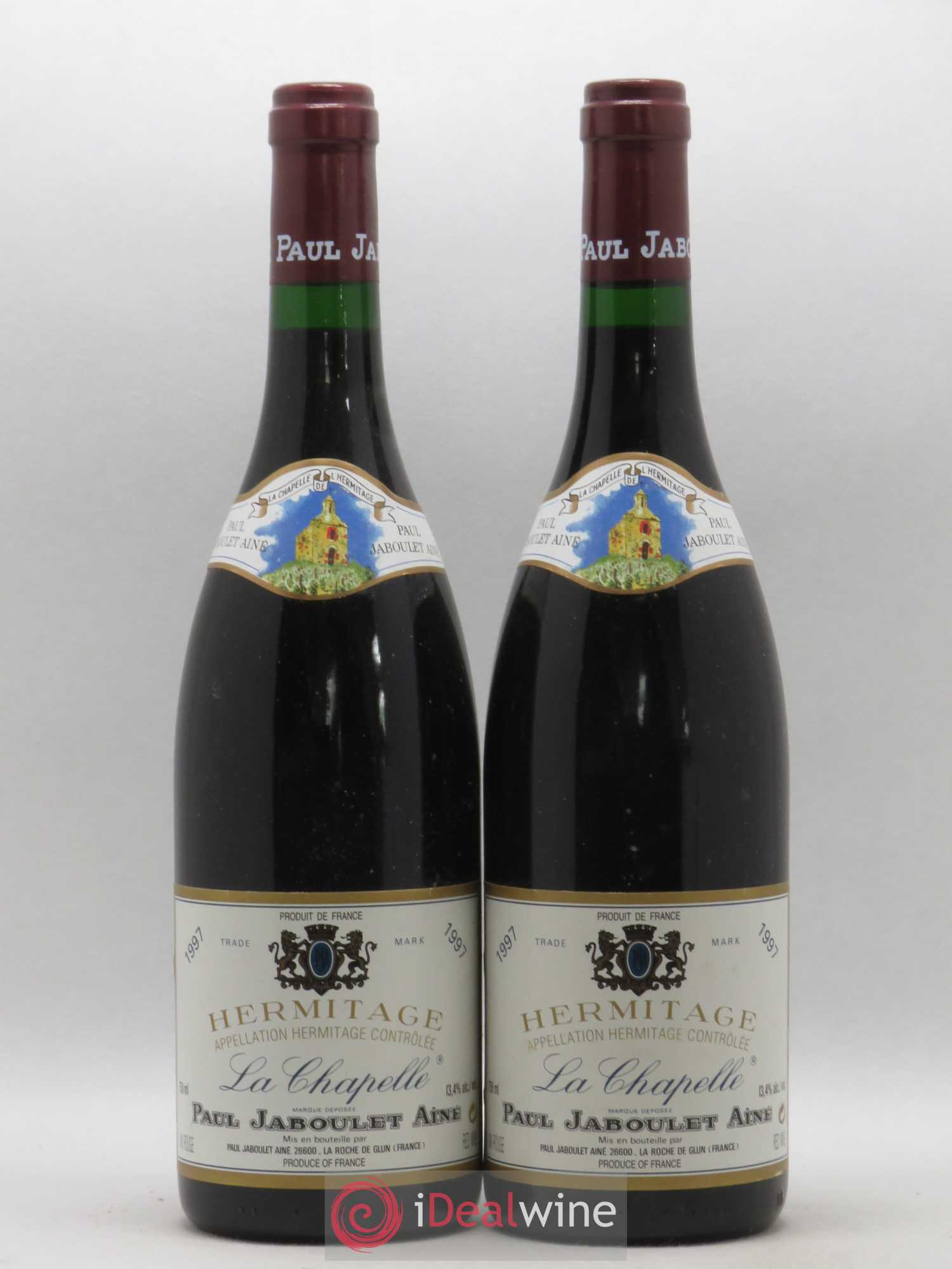 Hermitage La Chapelle Paul Jaboulet Ainé 1997 - Lot de 2 bouteilles - 0