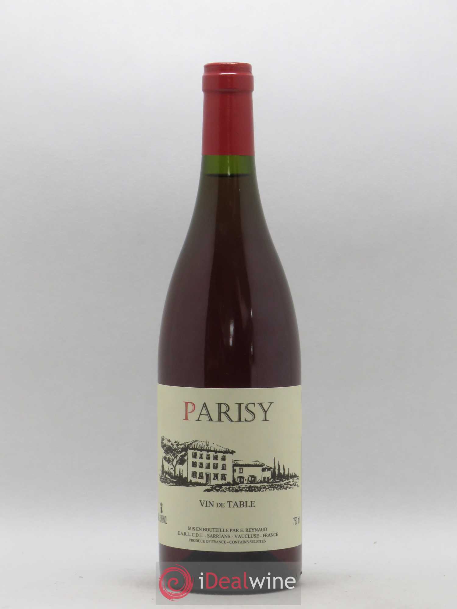 Vin de Table Parisy Emmanuel Reynaud - Lot de 1 bouteille - 0
