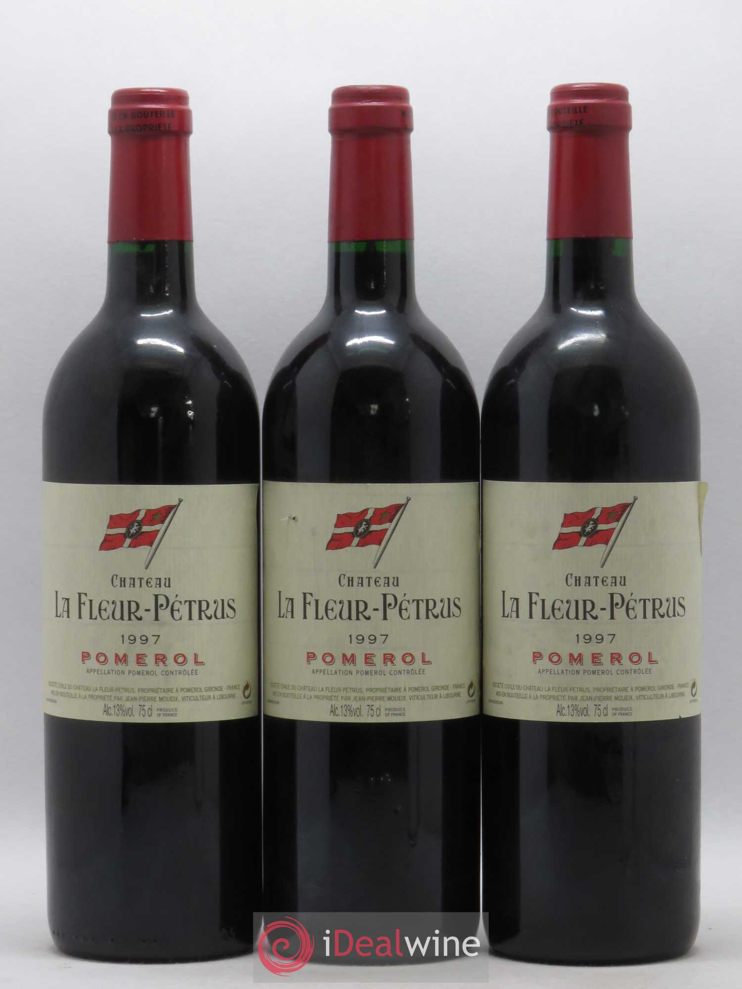 Château la Fleur Petrus 1997 - Lot de 3 bouteilles - 0
