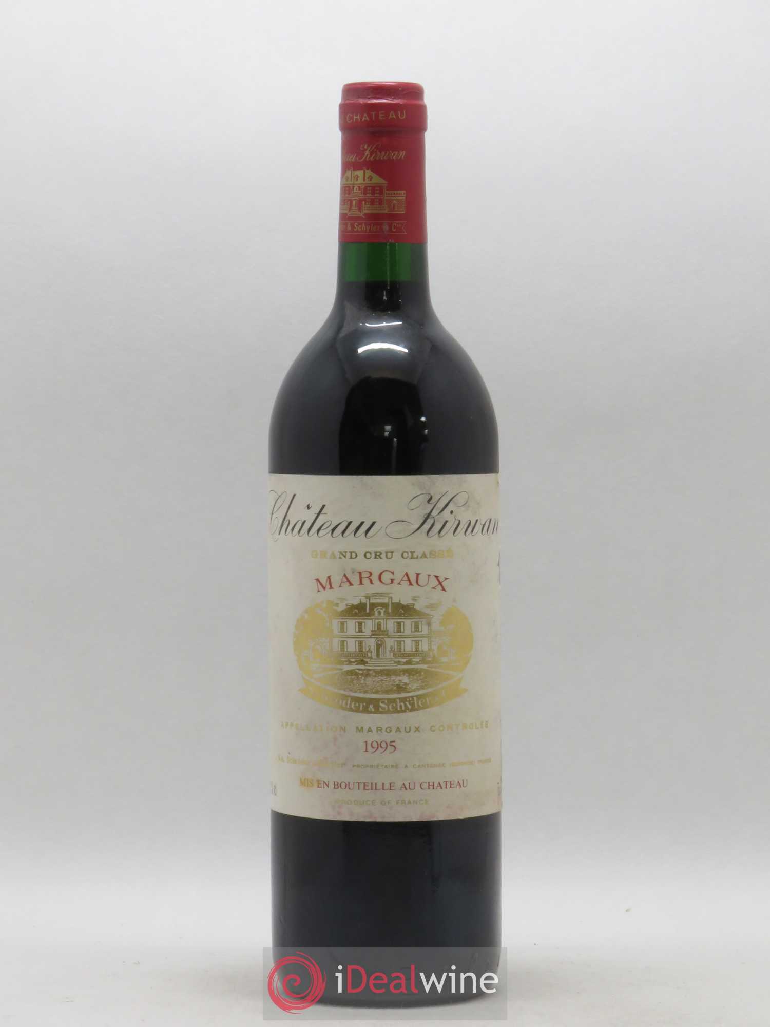 Château Kirwan 3ème Grand Cru Classé 1995 - Lot de 1 bouteille - 0