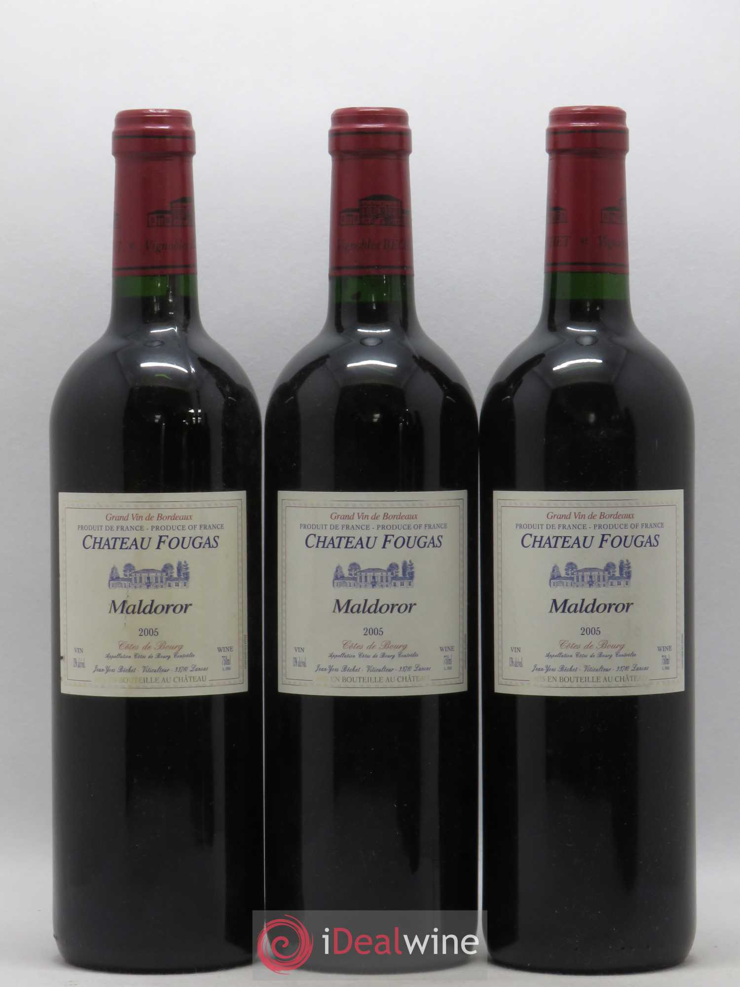 Château Fougas Maldoror 2005 - Lot de 6 bouteilles - 1