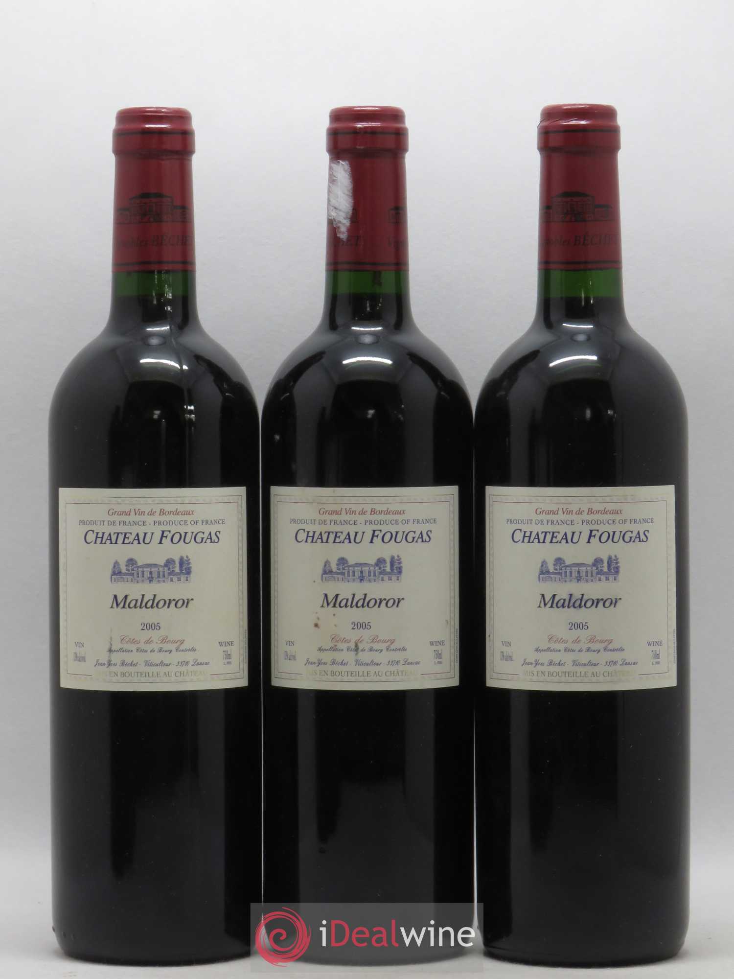 Château Fougas Maldoror 2005 - Lot de 6 bouteilles - 2