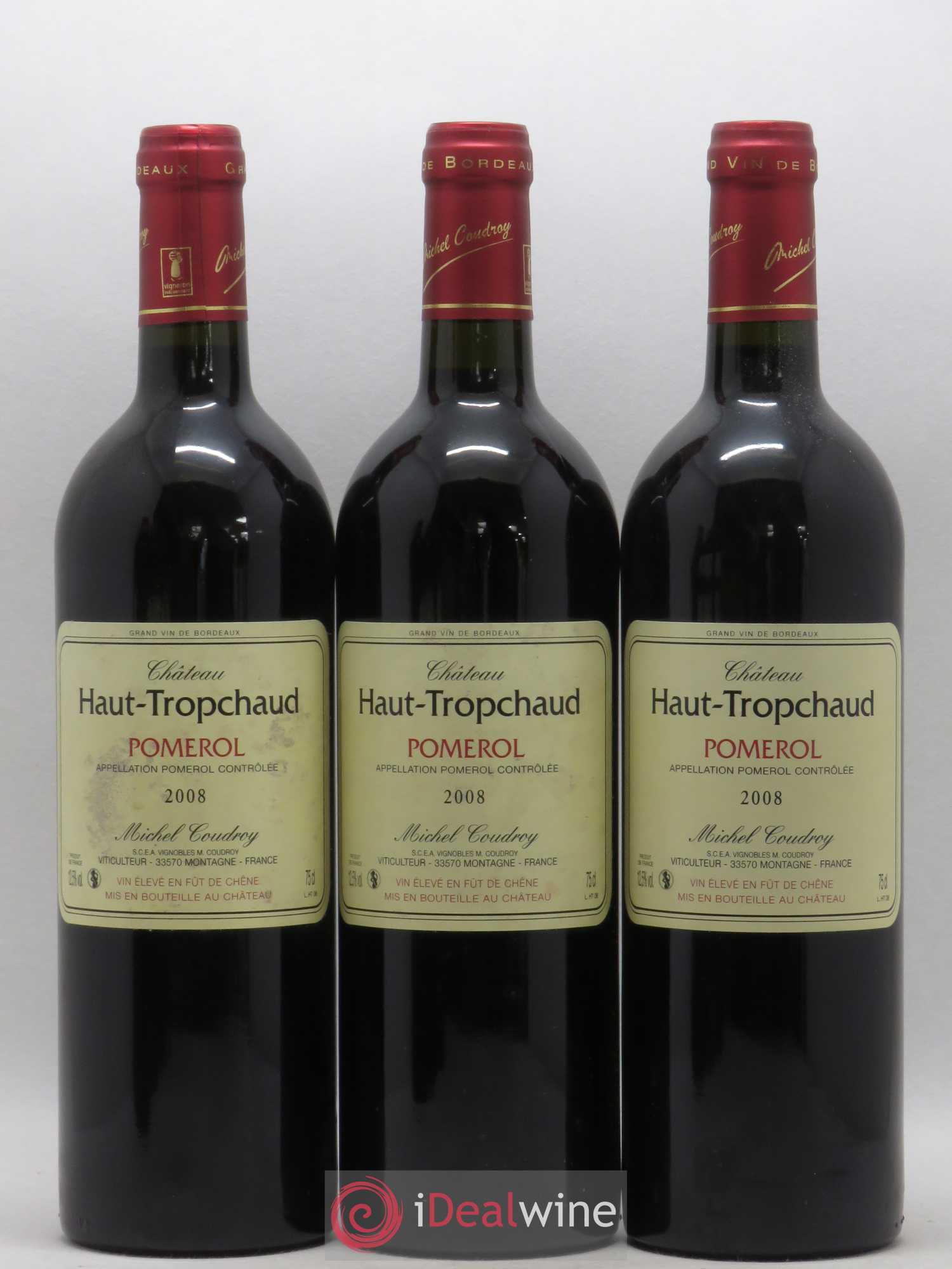 Château Haut Tropchaud 2008 - Lot de 6 bouteilles - 2